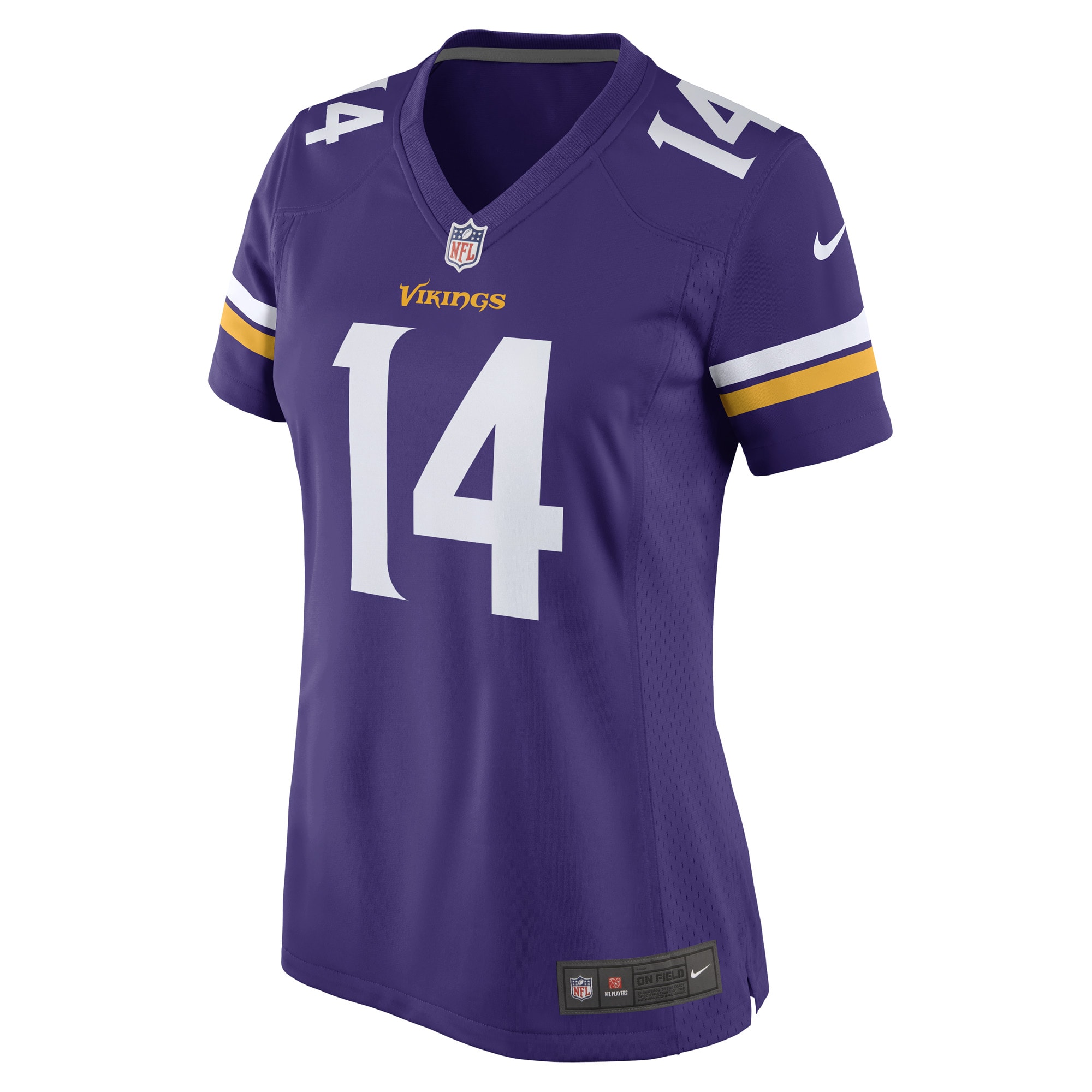 Women's Minnesota Vikings Ryan Wright Purple Game Player Jersey JS6474 nicesnker - Image 2