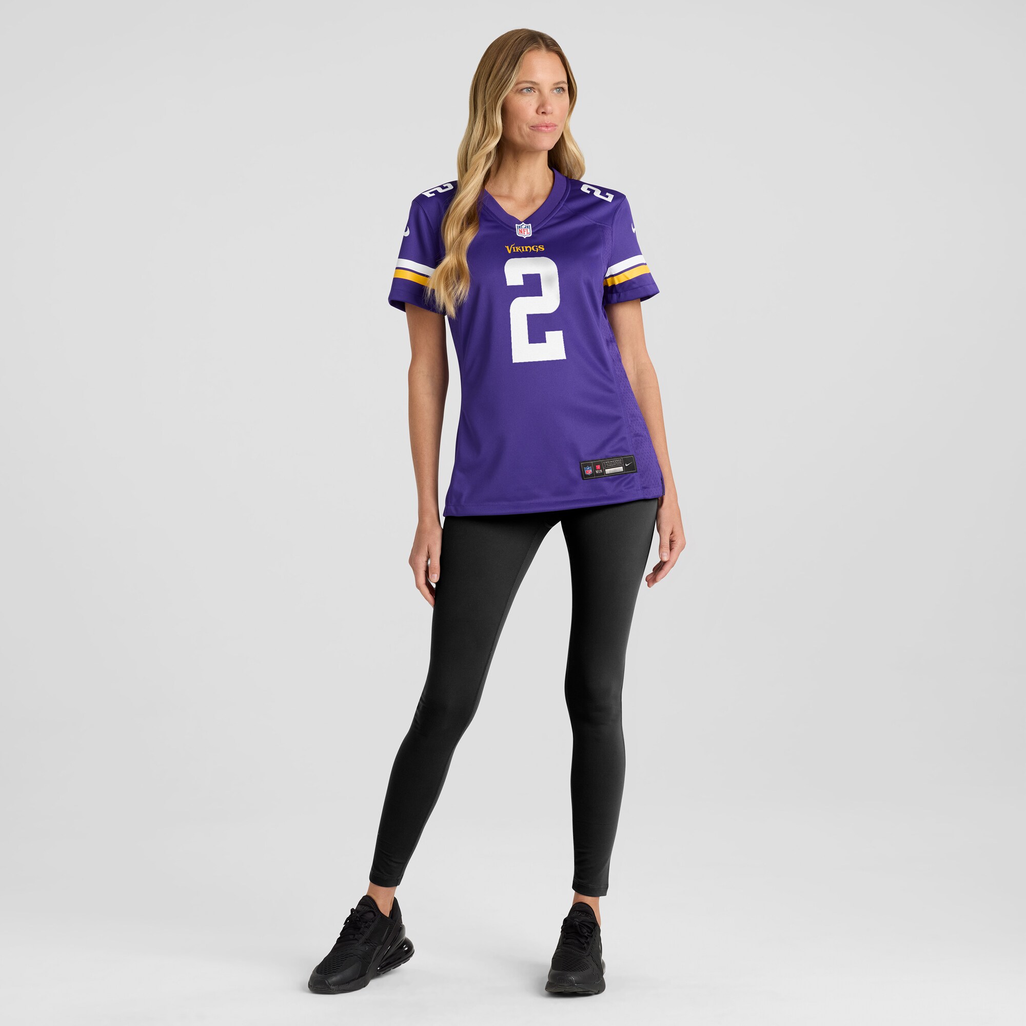 Women's Minnesota Vikings Stephon Gilmore Purple Game Jersey JS8272 nicesnker - Image 4