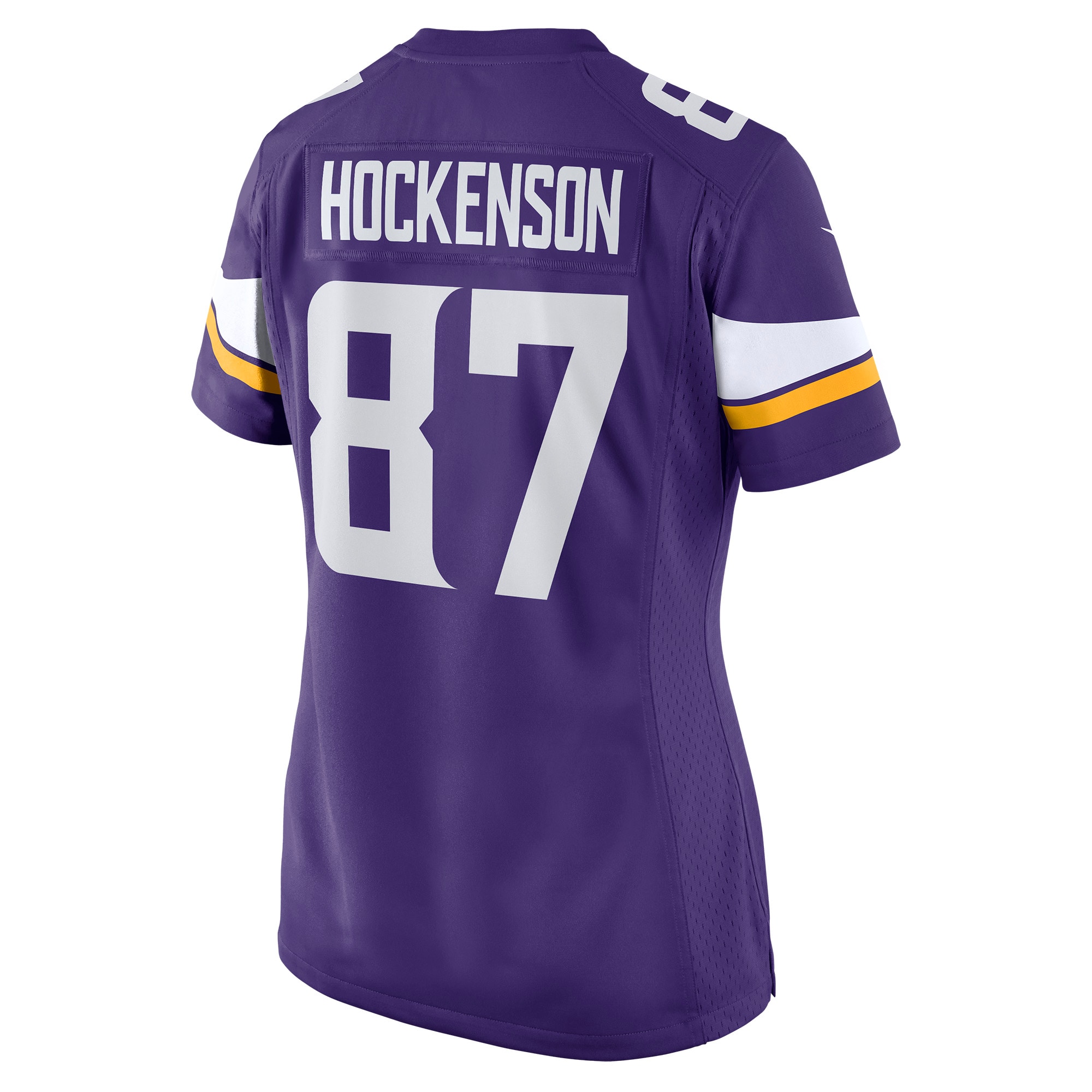 Women's Minnesota Vikings T.J. Hockenson Purple Game Player Jersey JS4347 nicesnker - Image 3