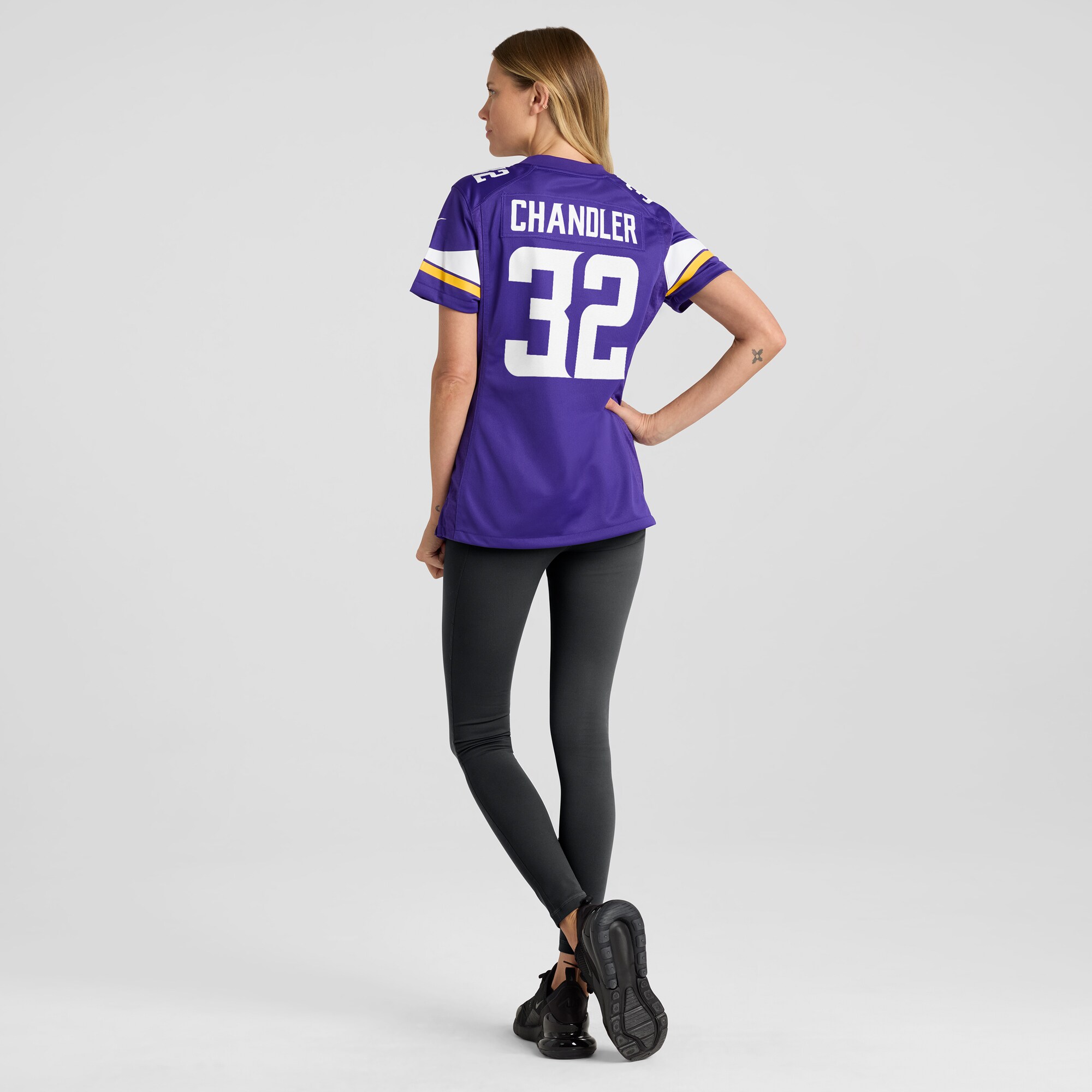 Women's Minnesota Vikings Ty Chandler Purple Game Player Jersey JS3479 nicesnker - Image 5