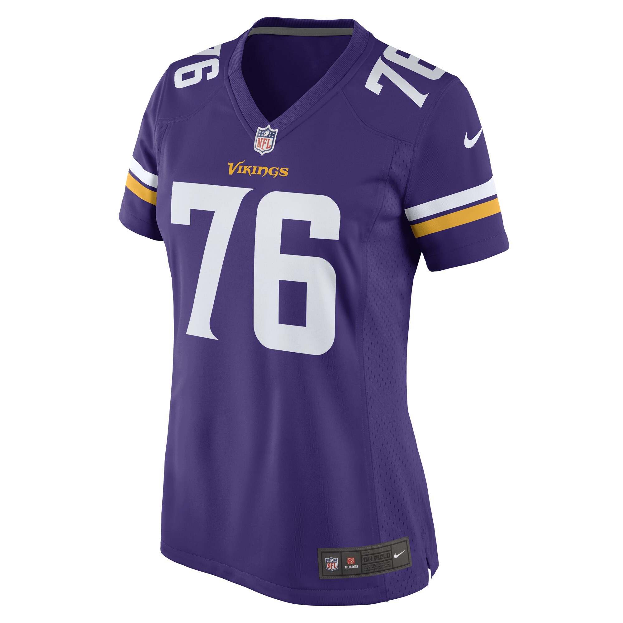 Women's Minnesota Vikings T.Y. McGill Jr. Purple Game Player Jersey JS7273 nicesnker - Image 2