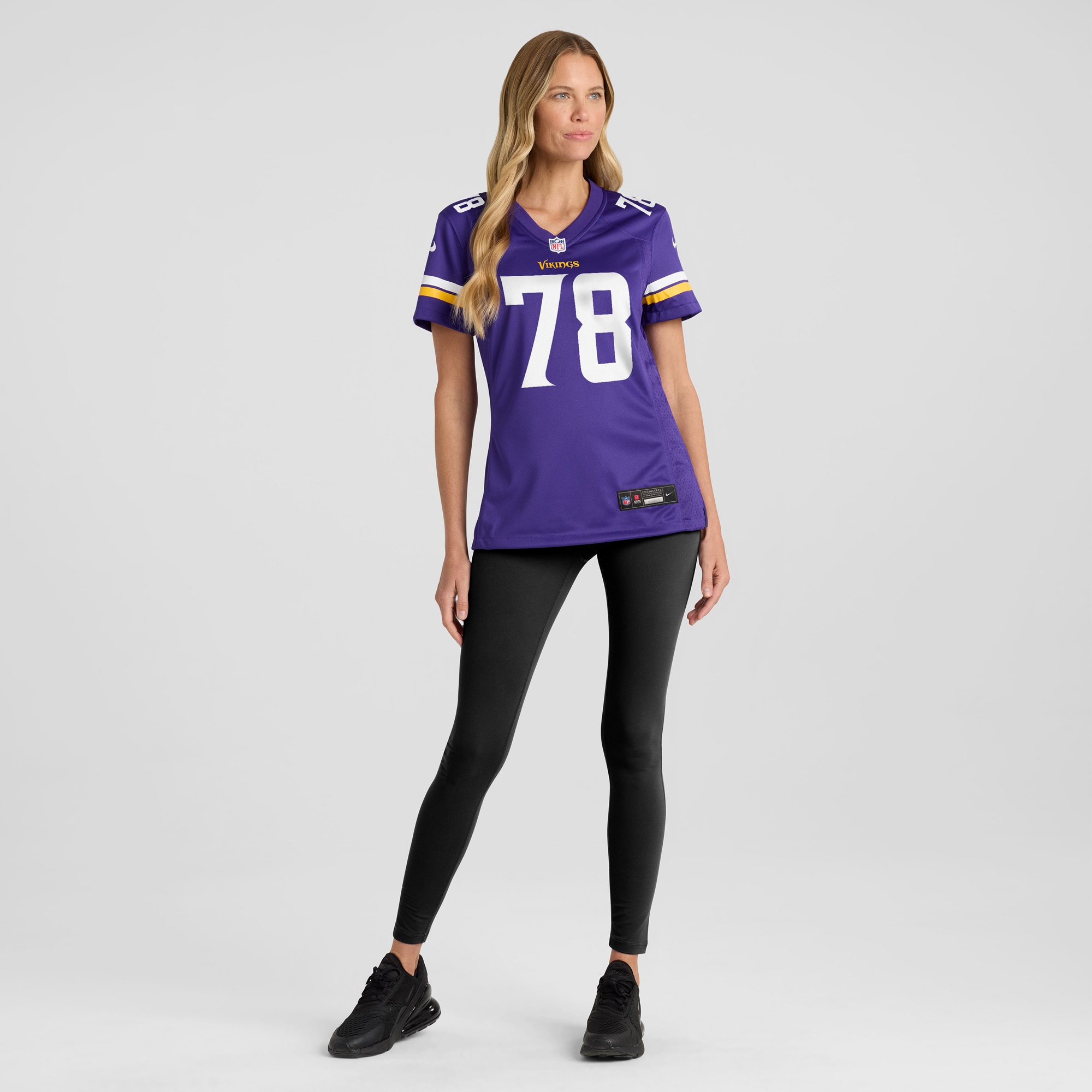 Women's Minnesota Vikings Walter Rouse Purple Game Jersey JS3350 nicesnker - Image 4