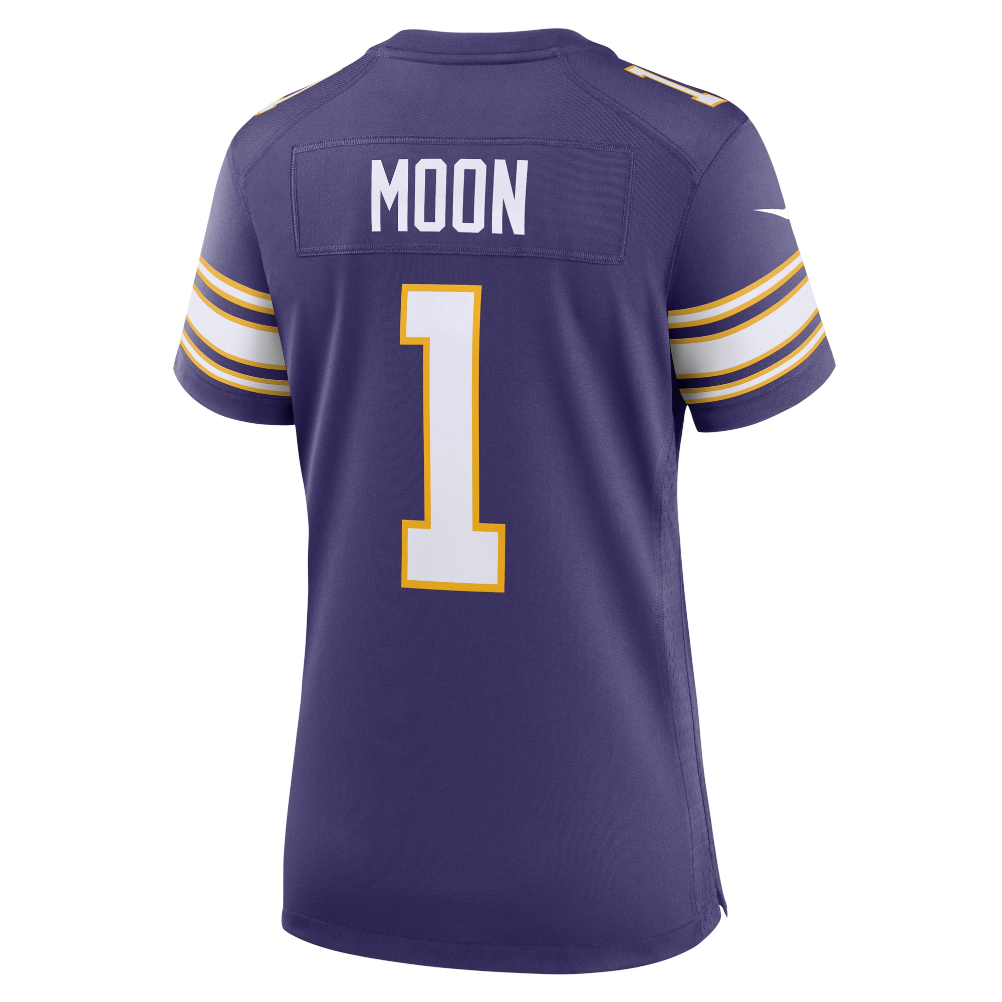 Women's Minnesota Vikings Warren Moon Purple Classic Retired Player Game Jersey JS6702 nicesnker - Image 3