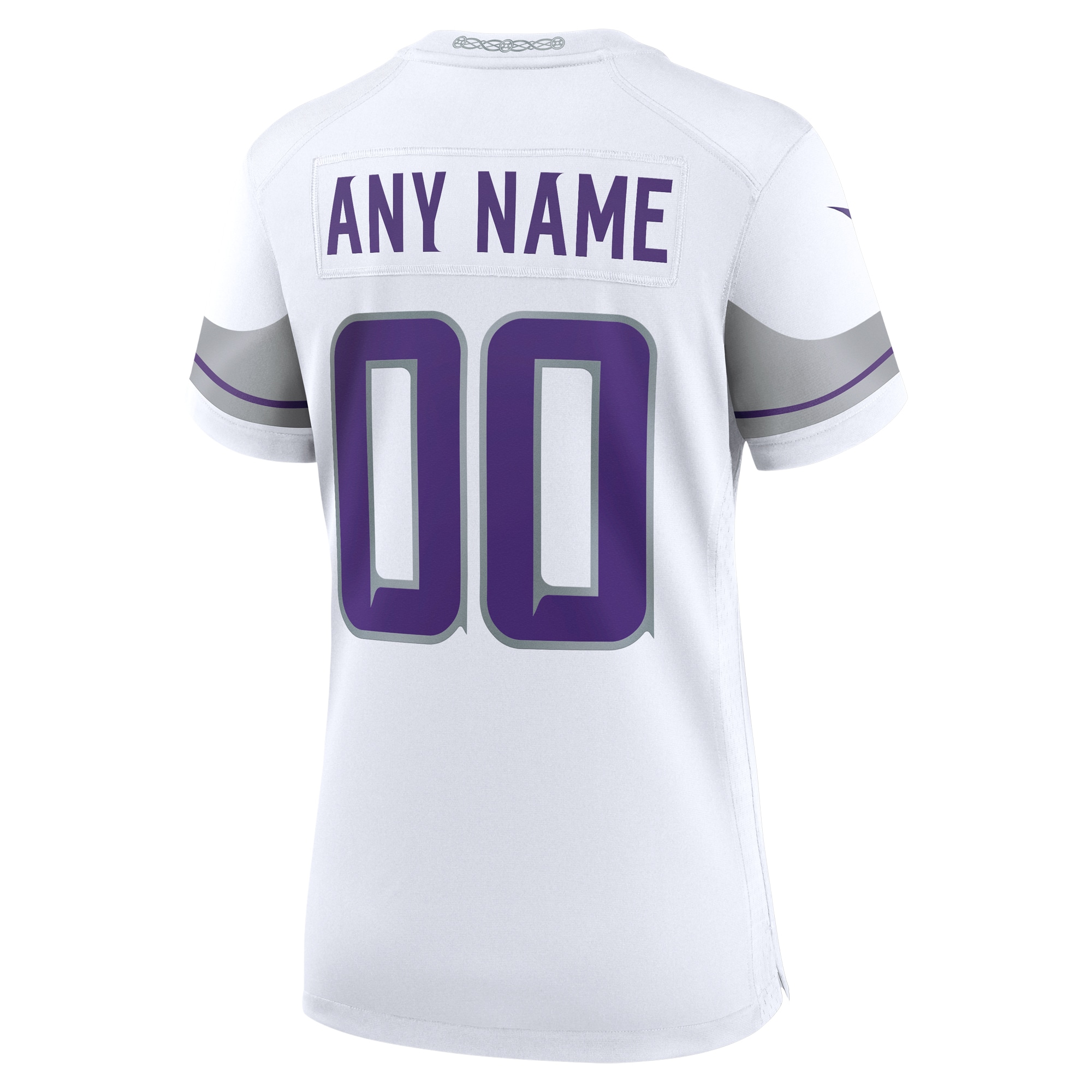 Women's Minnesota Vikings White Alternate Custom Game Jersey JS7787 nicesnker - Image 3