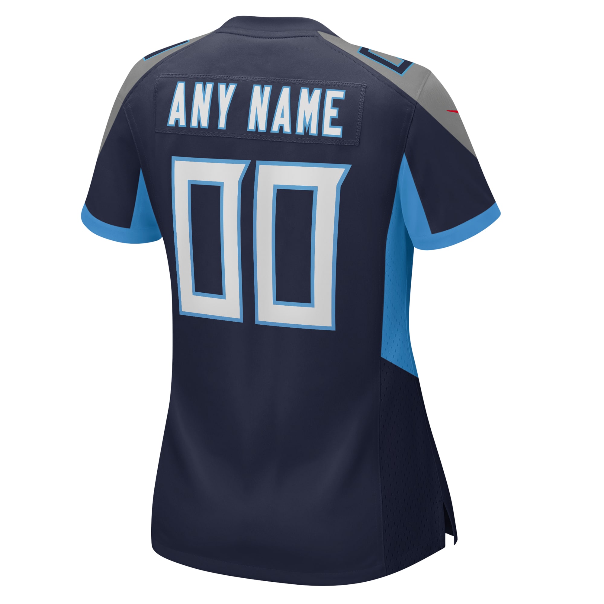Women's Navy Tennessee Titans Custom Game Jersey JS7781 nicesnker - Image 3