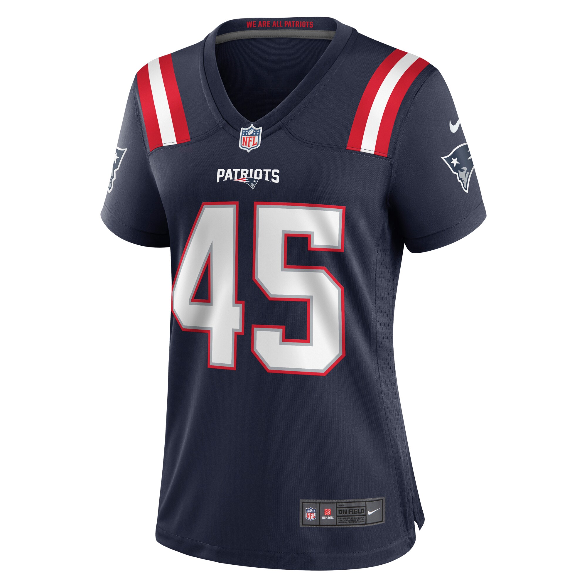 Women's New England Patriots Chris Board Navy Game Player Jersey JS4088 nicesnker - Image 2