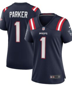 Women's New England Patriots DeVante Parker Navy Game Jersey JS2080 nicesnker
