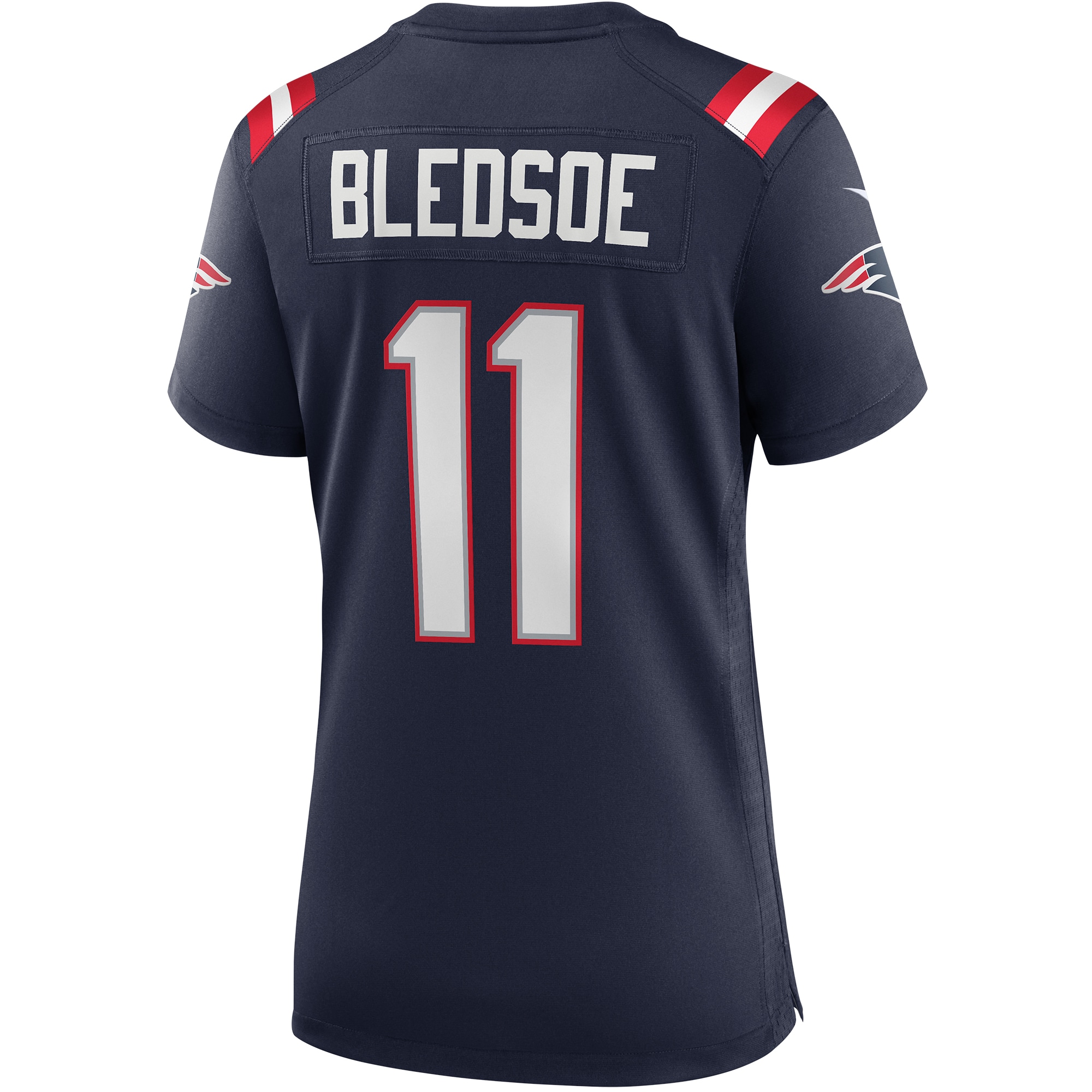 Women's New England Patriots Drew Bledsoe Navy Game Retired Player Jersey JS2953 nicesnker - Image 3
