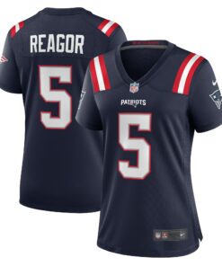Women's New England Patriots Jalen Reagor Navy Team Game Jersey JS1842 nicesnker
