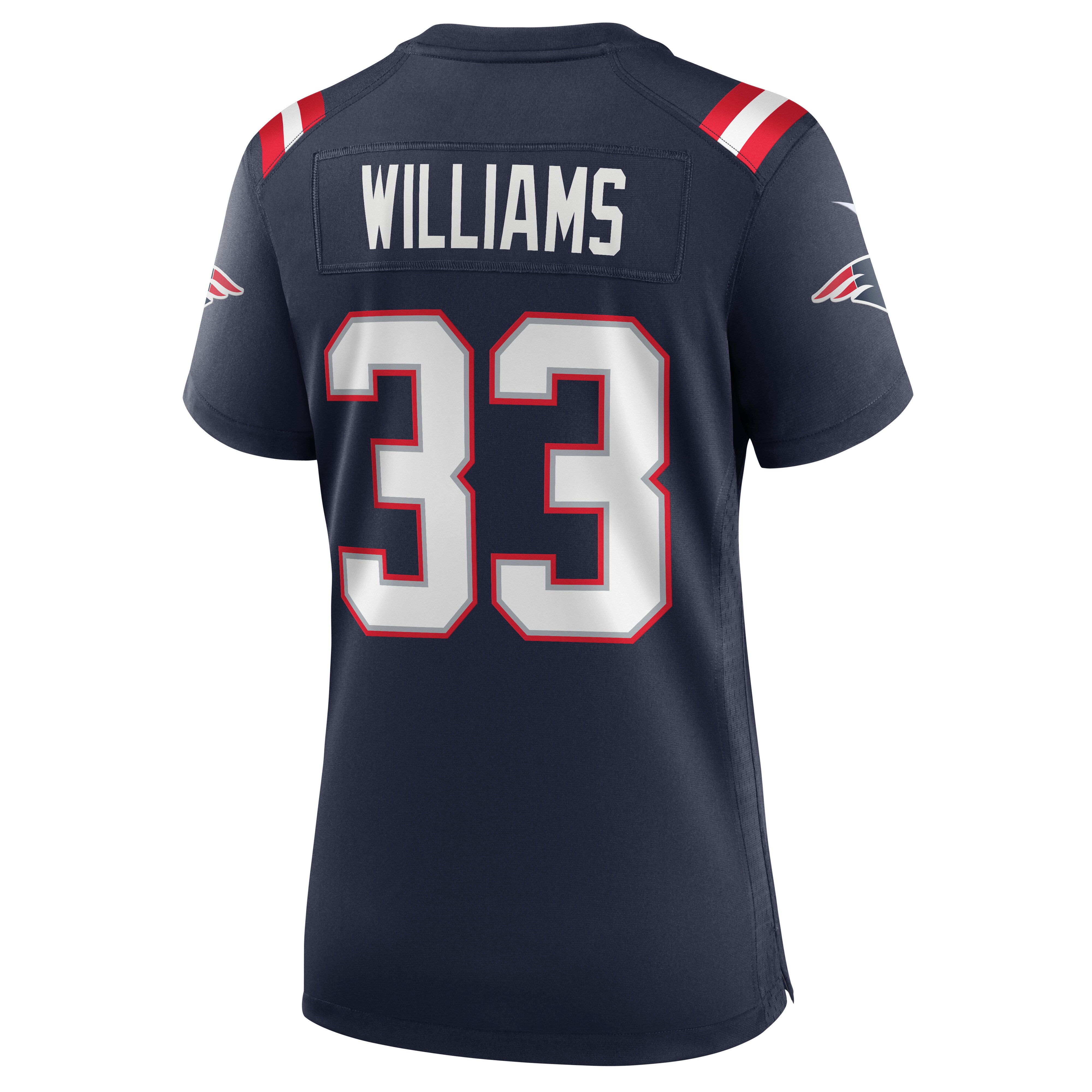 Women's New England Patriots Joejuan Williams Navy Game Jersey JS7813 nicesnker - Image 3