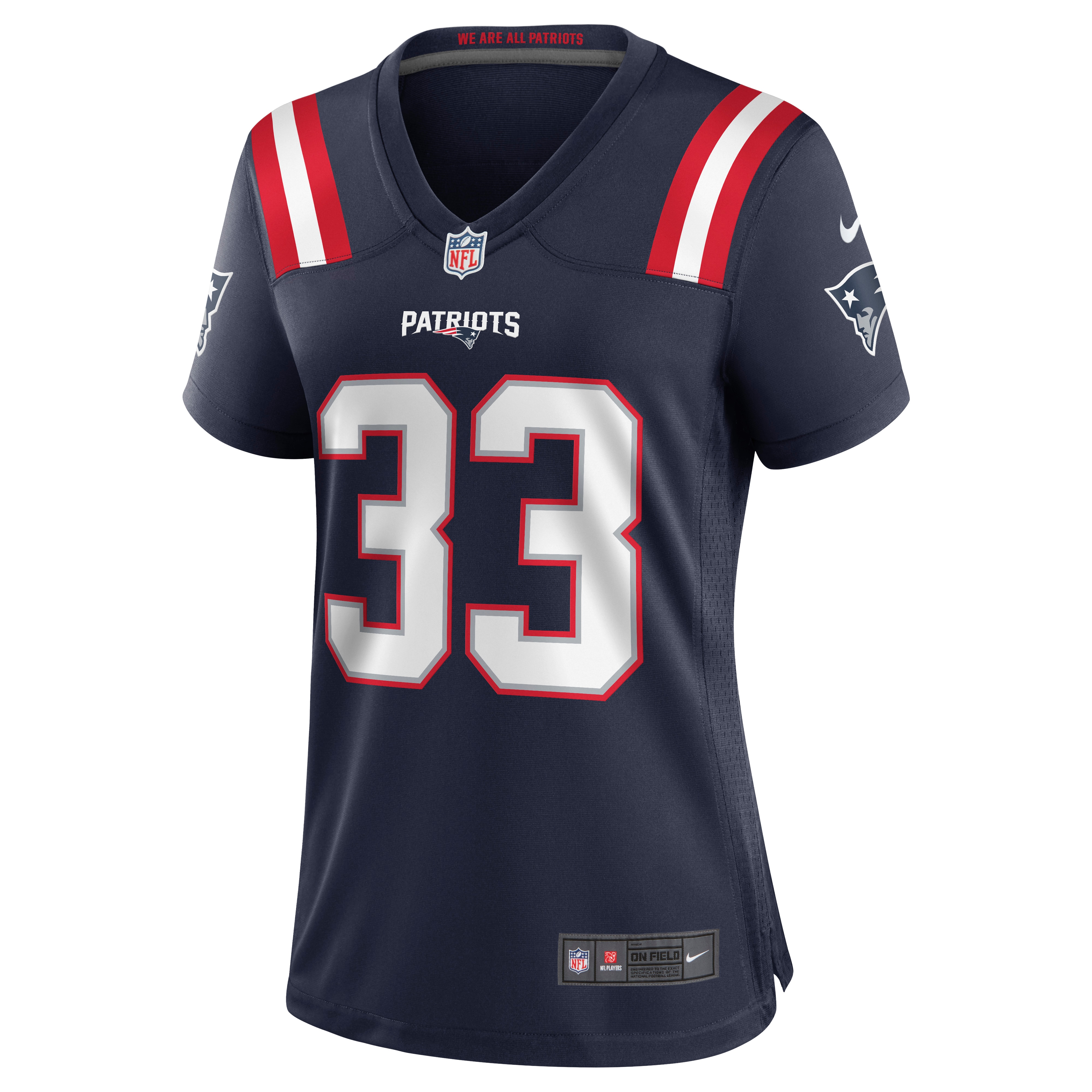 Women's New England Patriots Joejuan Williams Navy Game Jersey JS7813 nicesnker - Image 2