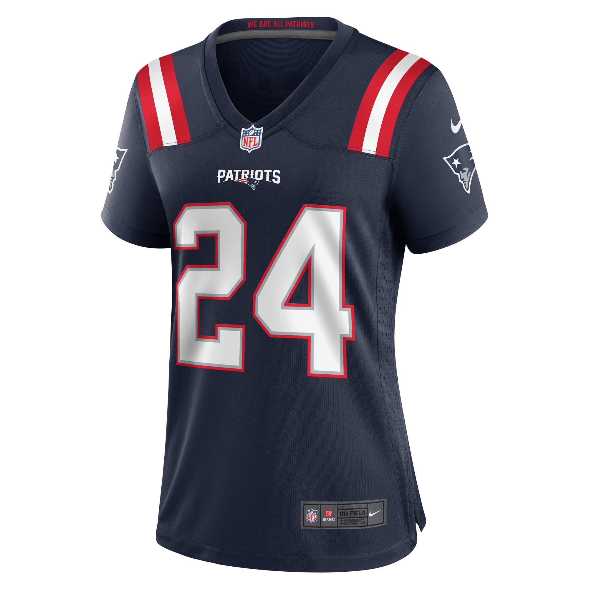 Women's New England Patriots Joshuah Bledsoe Navy Game Player Jersey JS1768 nicesnker - Image 2