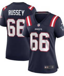 Women's New England Patriots Kody Russey Navy Game Player Jersey JS3533 nicesnker