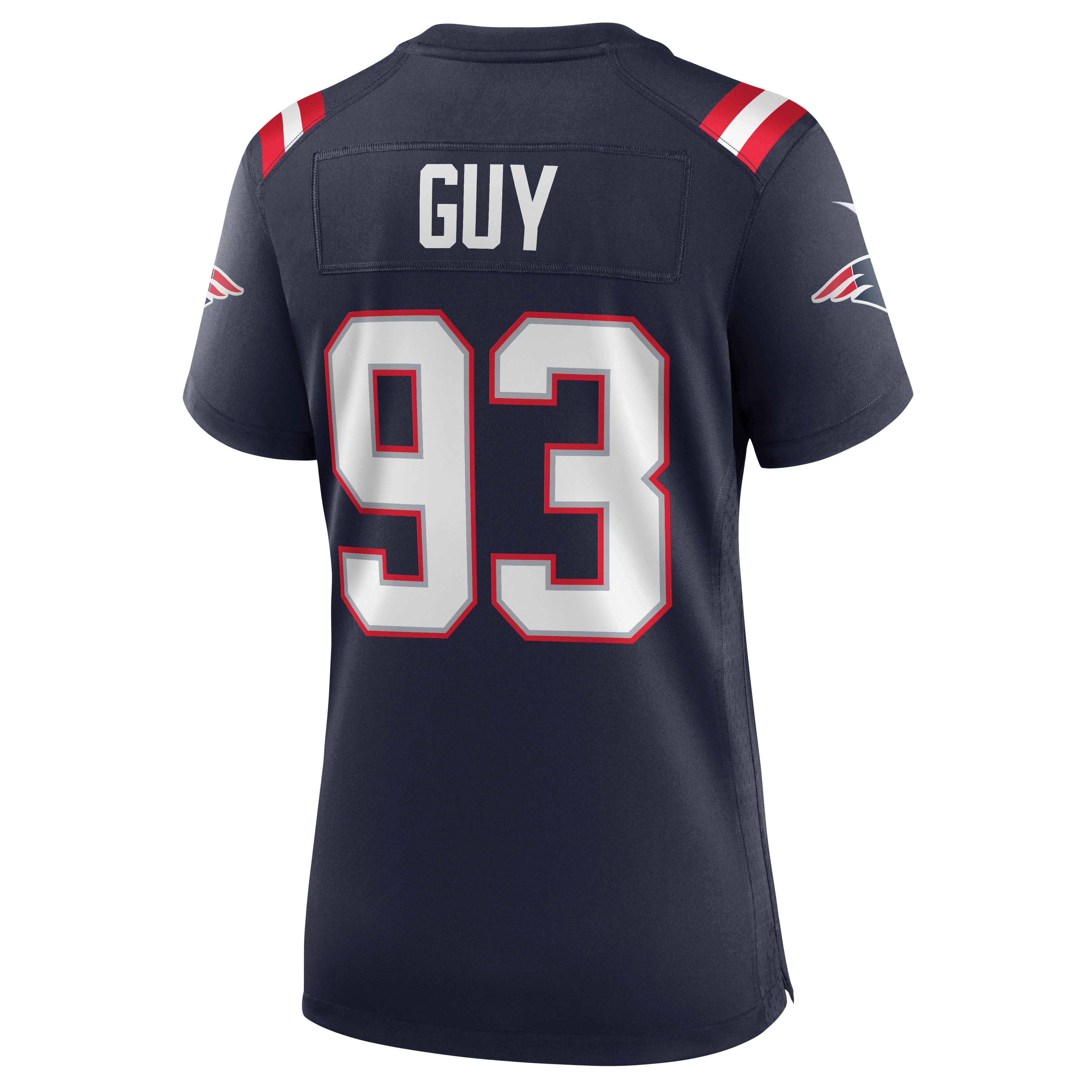 Women's New England Patriots Lawrence Guy Navy Game Jersey JS9730 nicesnker - Image 3