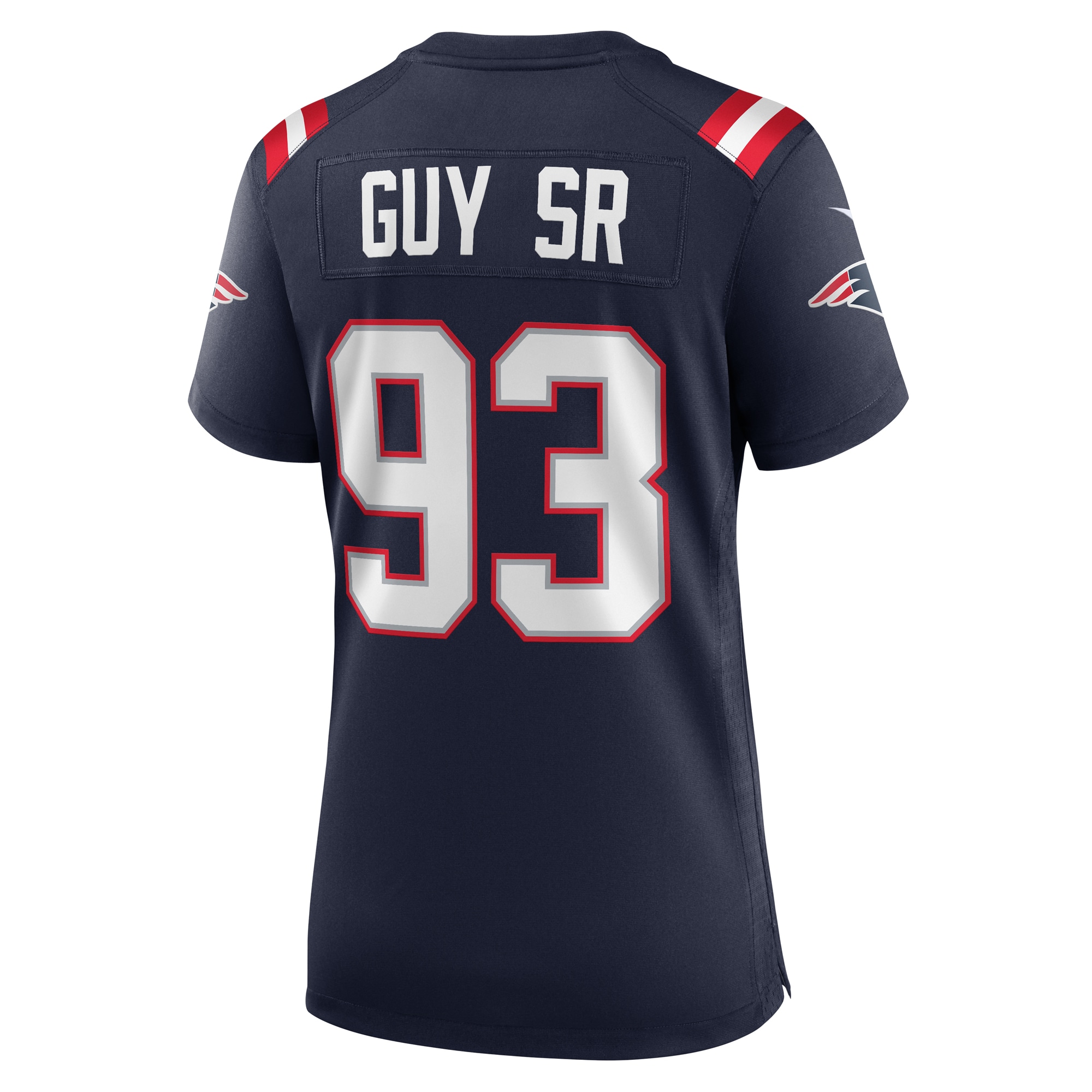 Women's New England Patriots Lawrence Guy Navy Team Game Jersey JS4096 nicesnker - Image 3