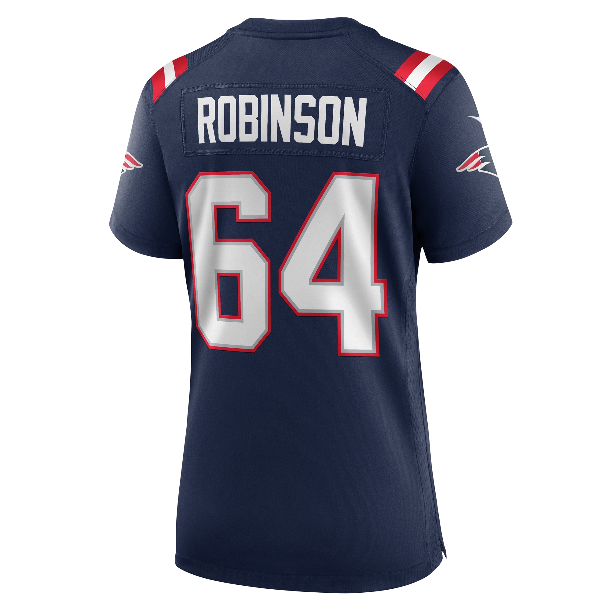 Women's New England Patriots Layden Robinson Navy Game Jersey JS3539 nicesnker - Image 3