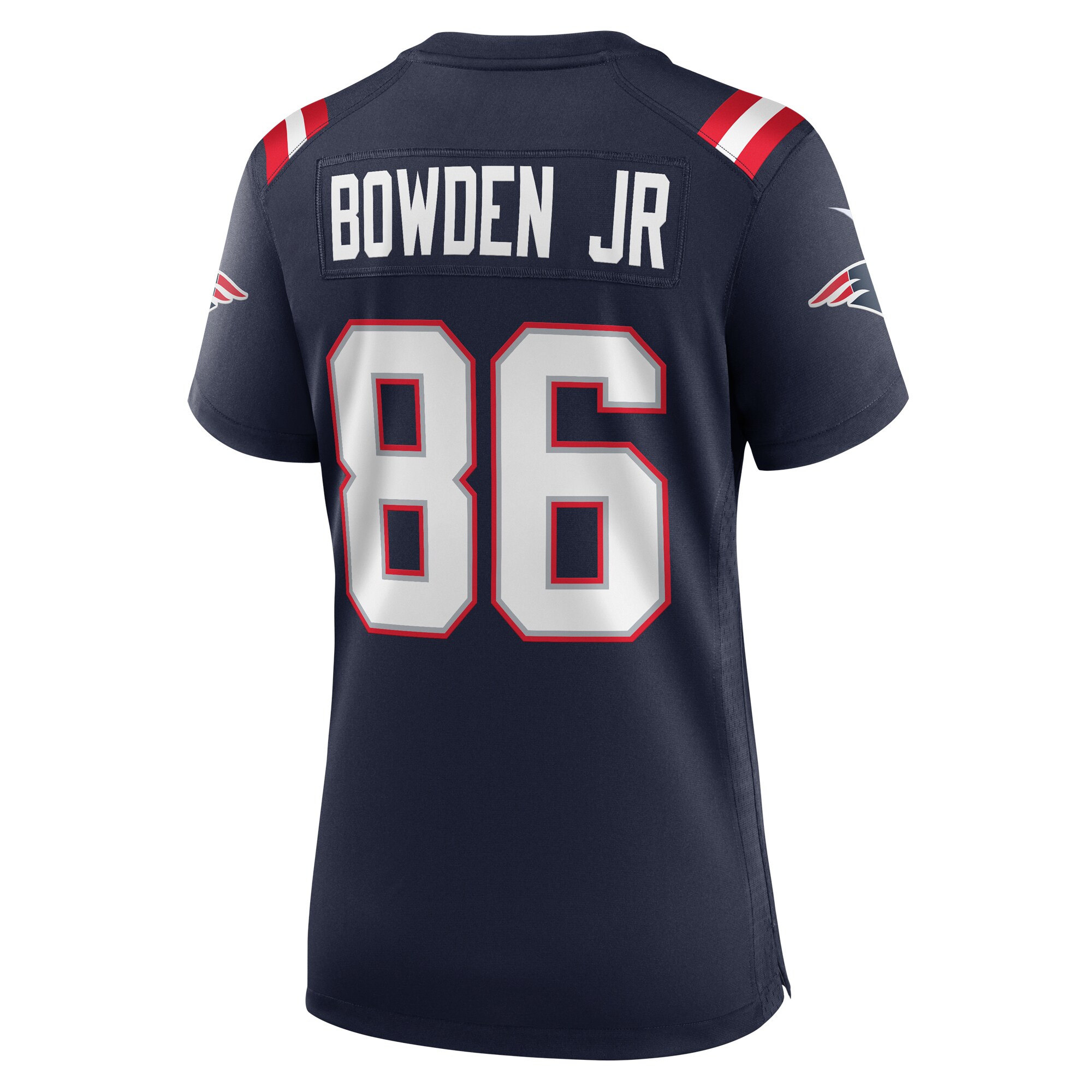 Women's New England Patriots Lynn Bowden Jr. Navy Home Game Player Jersey JS8523 nicesnker - Image 3