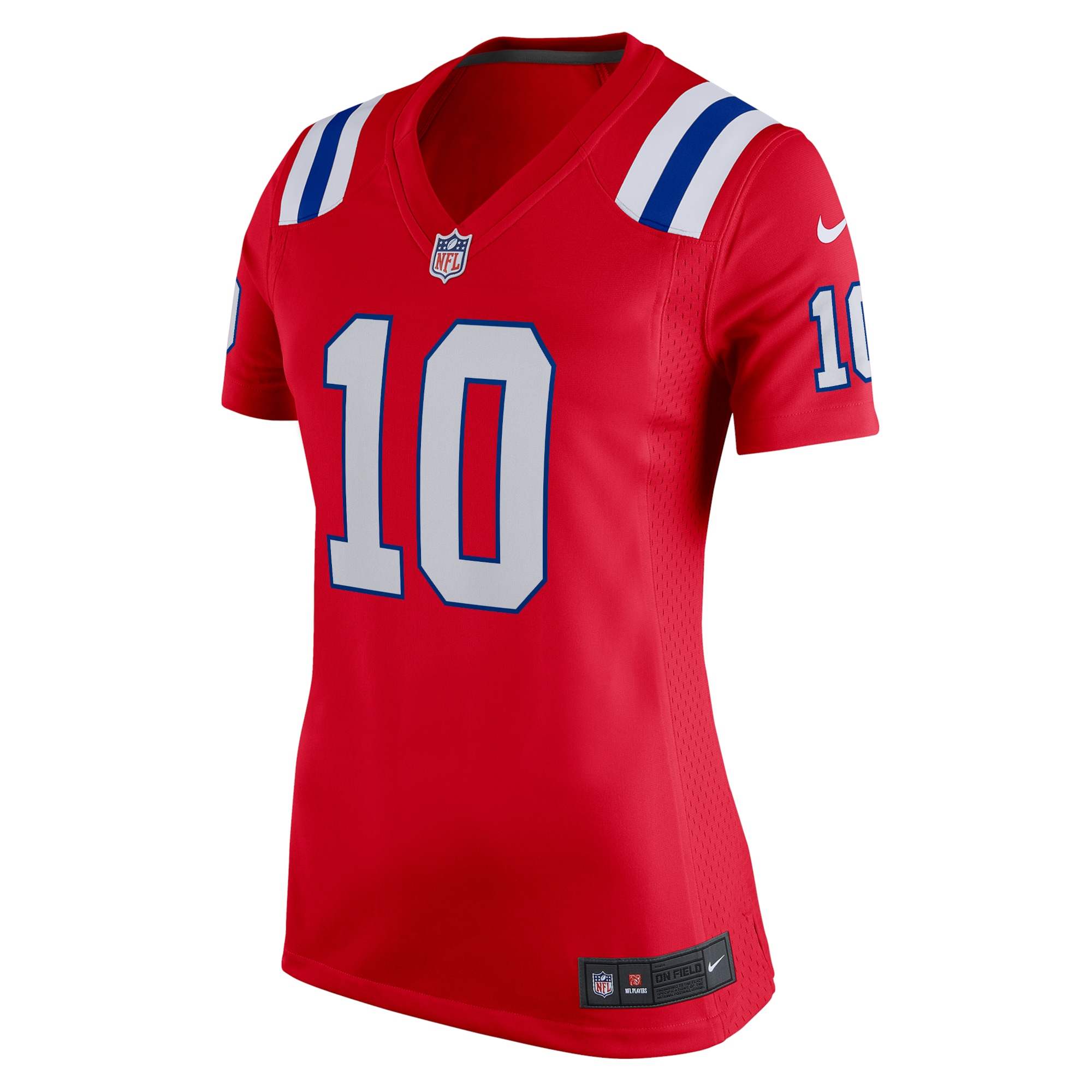 Women's New England Patriots Mac Jones Red Game Jersey JS9121 nicesnker - Image 2