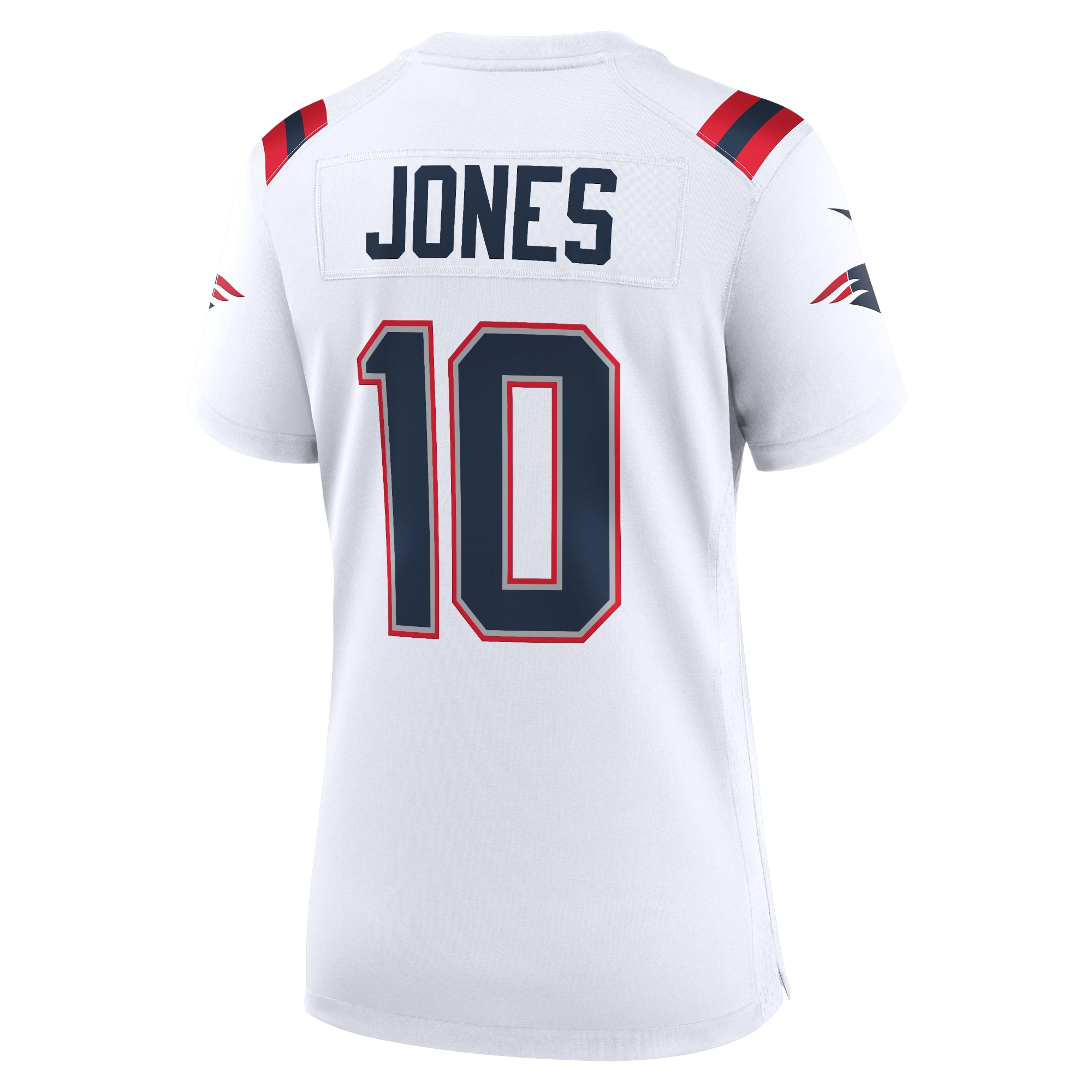 Women's New England Patriots Mac Jones White Game Jersey JS8167 nicesnker - Image 3