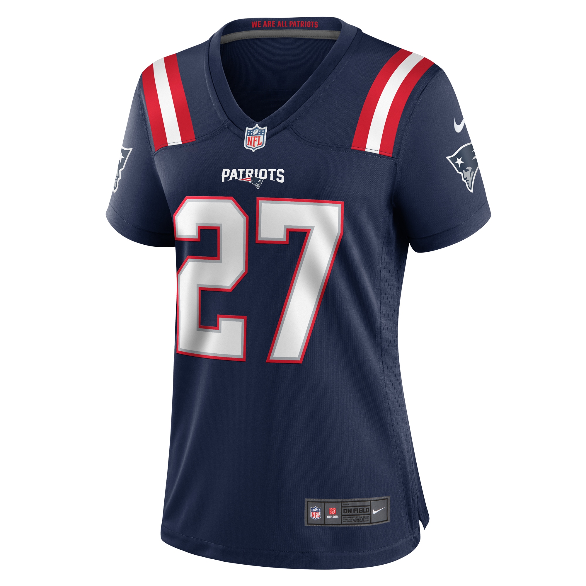 Women's New England Patriots Marcellas Dial Jr. Navy Game Jersey JS1739 nicesnker - Image 2