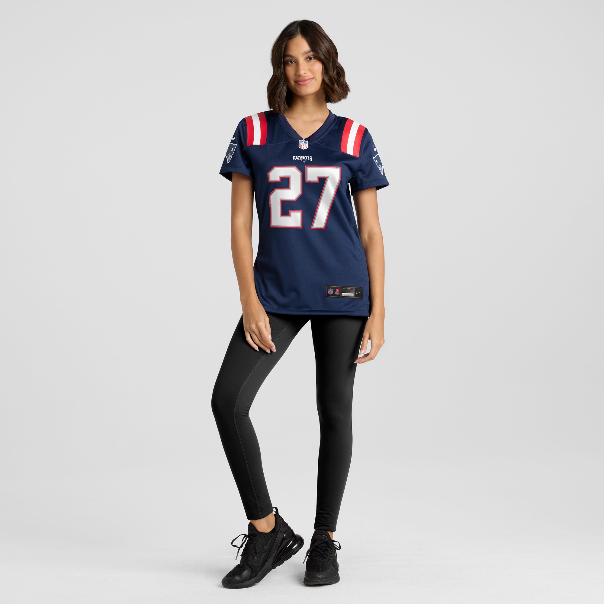 Women's New England Patriots Marcellas Dial Jr. Navy Game Jersey JS1739 nicesnker - Image 4