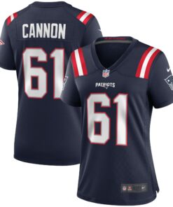 Women's New England Patriots Marcus Cannon Navy Game Jersey JS7263 nicesnker