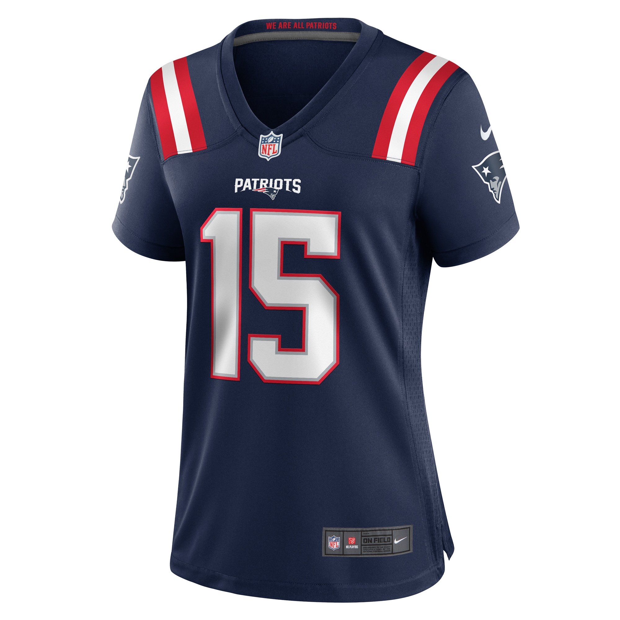Women's New England Patriots Marte Mapu Navy Game Jersey JS6207 nicesnker - Image 2