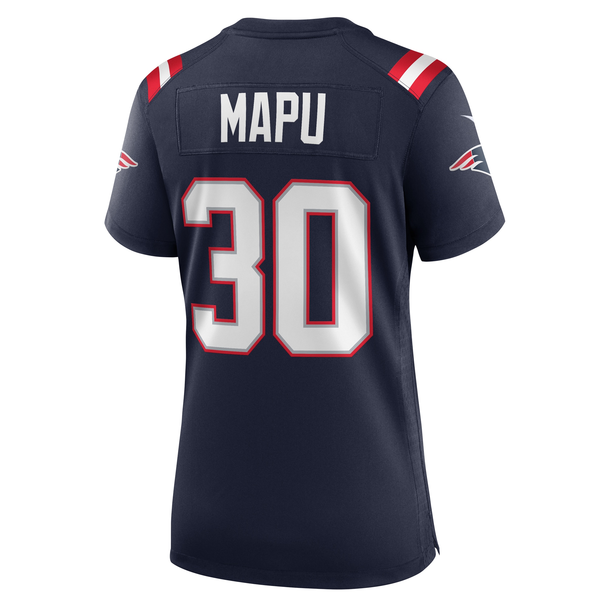 Women's New England Patriots Marte Mapu Navy Team Game Jersey JS6684 nicesnker - Image 3
