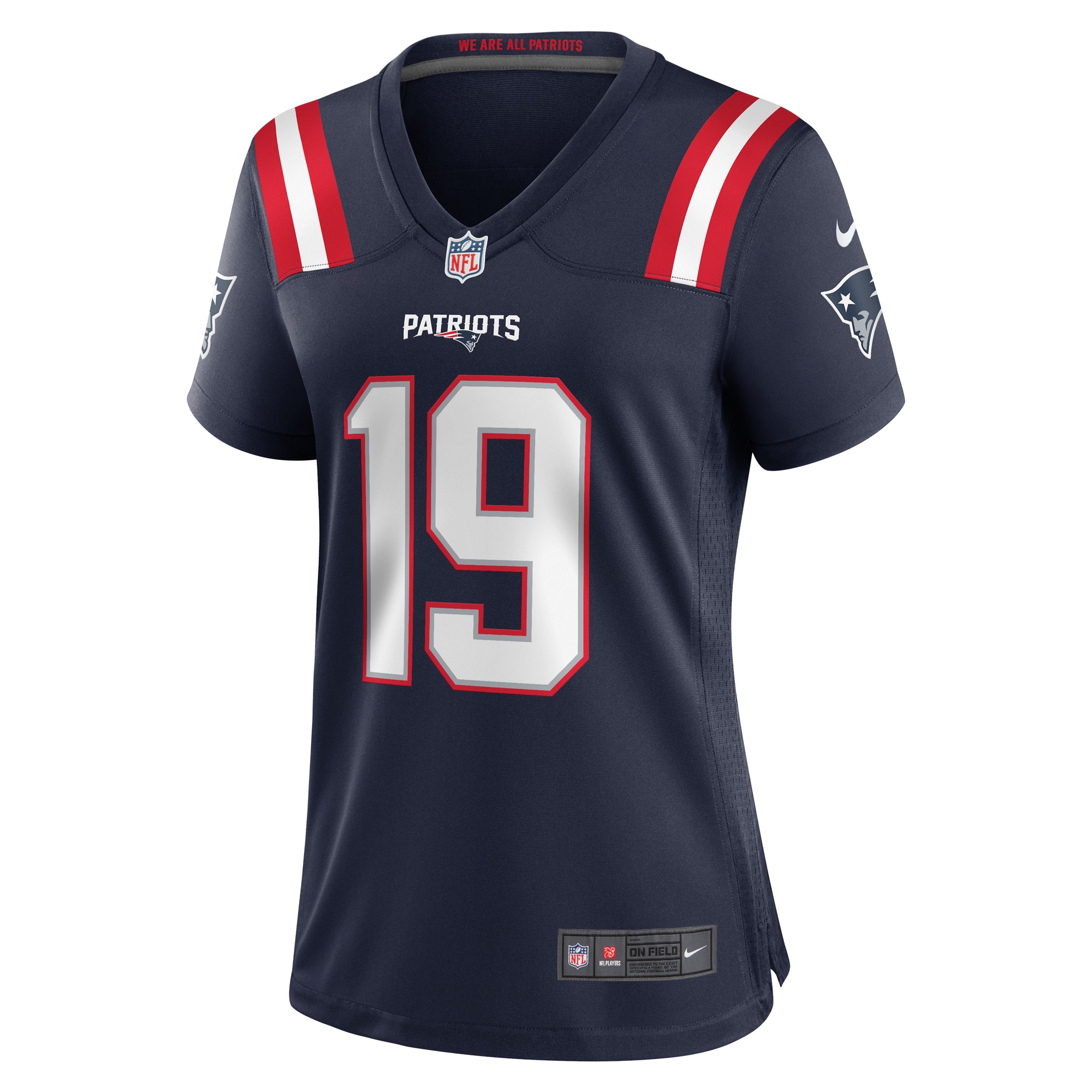 Women's New England Patriots Matt Corral Navy Team Game Jersey JS9719 nicesnker - Image 2