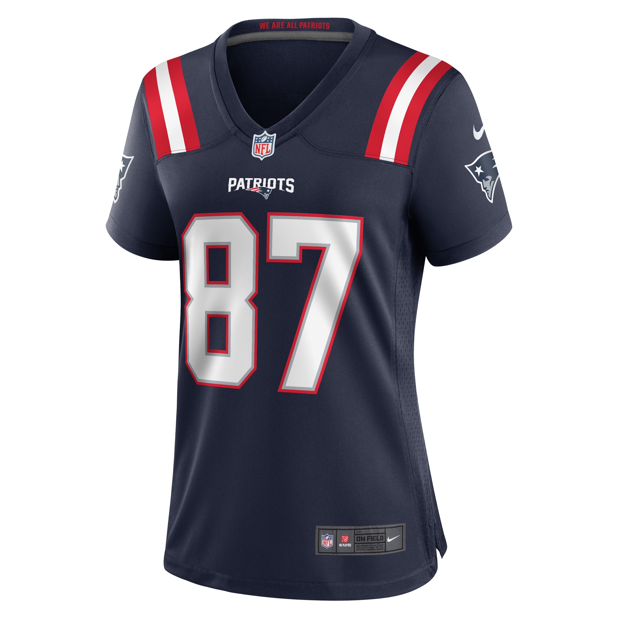Women's New England Patriots Matt Sokol Navy Game Player Jersey JS2745 nicesnker - Image 2