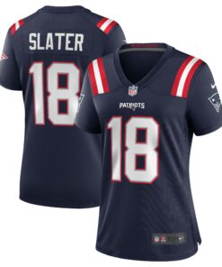Women's New England Patriots Matthew Slater Navy Game Jersey JS3266 nicesnker
