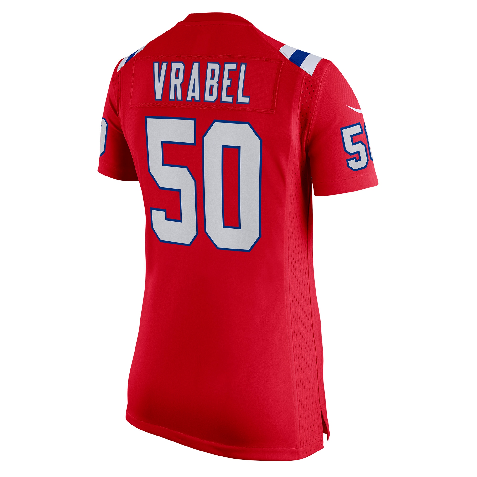 Women's New England Patriots Mike Vrabel Red Retired Game Jersey JS6375 nicesnker - Image 3