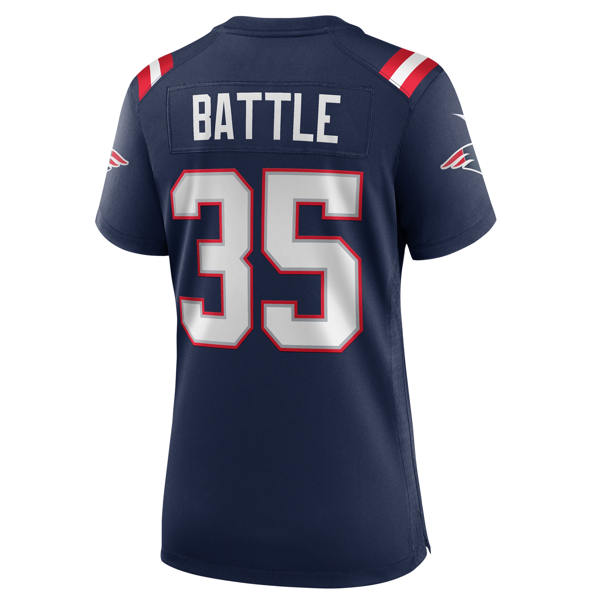 Women's New England Patriots Miles Battle Navy Game Jersey JS7117 nicesnker - Image 3