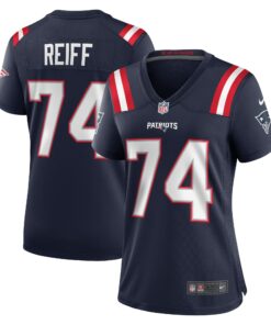Women's New England Patriots Riley Reiff Navy Game Jersey JS6008 nicesnker