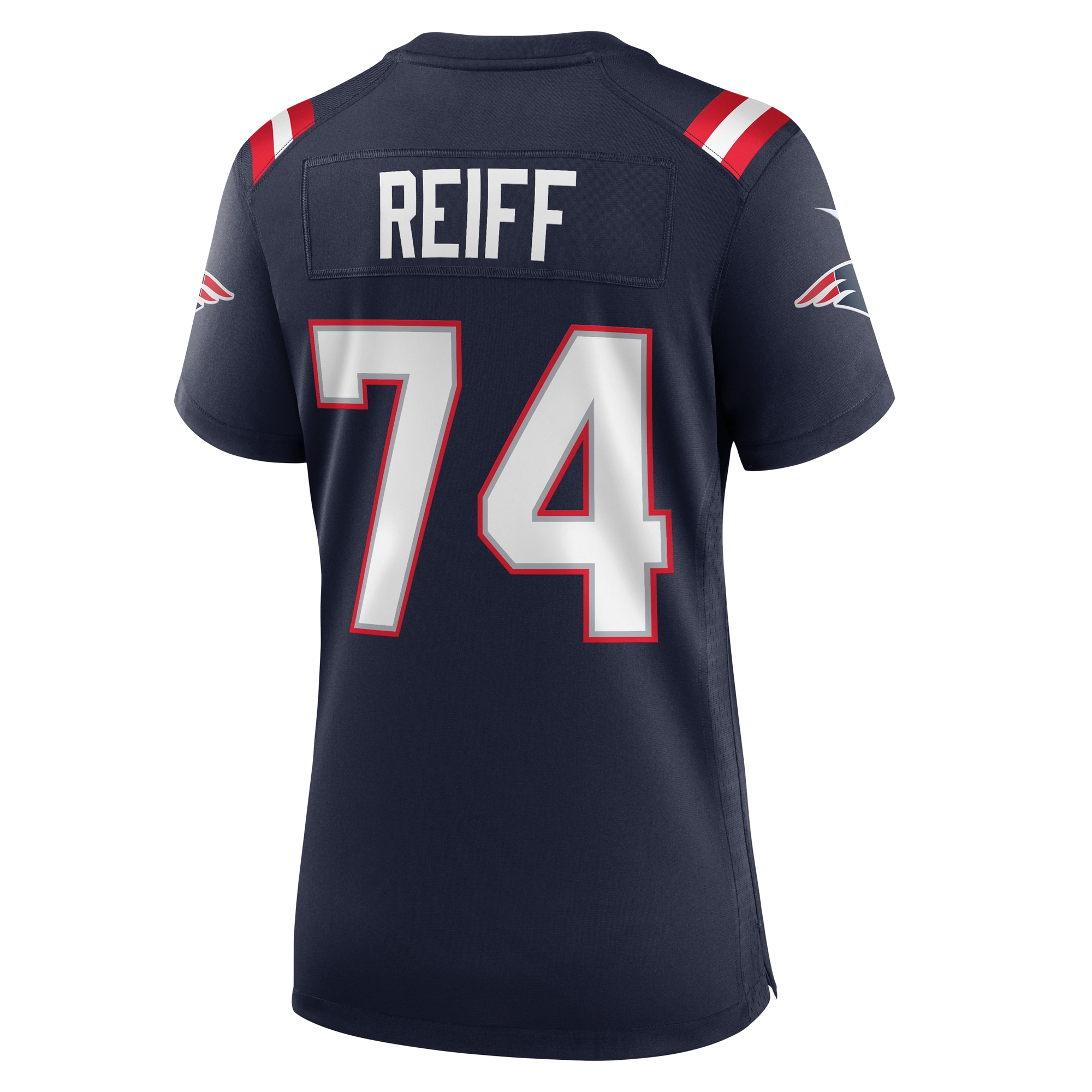 Women's New England Patriots Riley Reiff Navy Game Jersey JS6008 nicesnker - Image 3