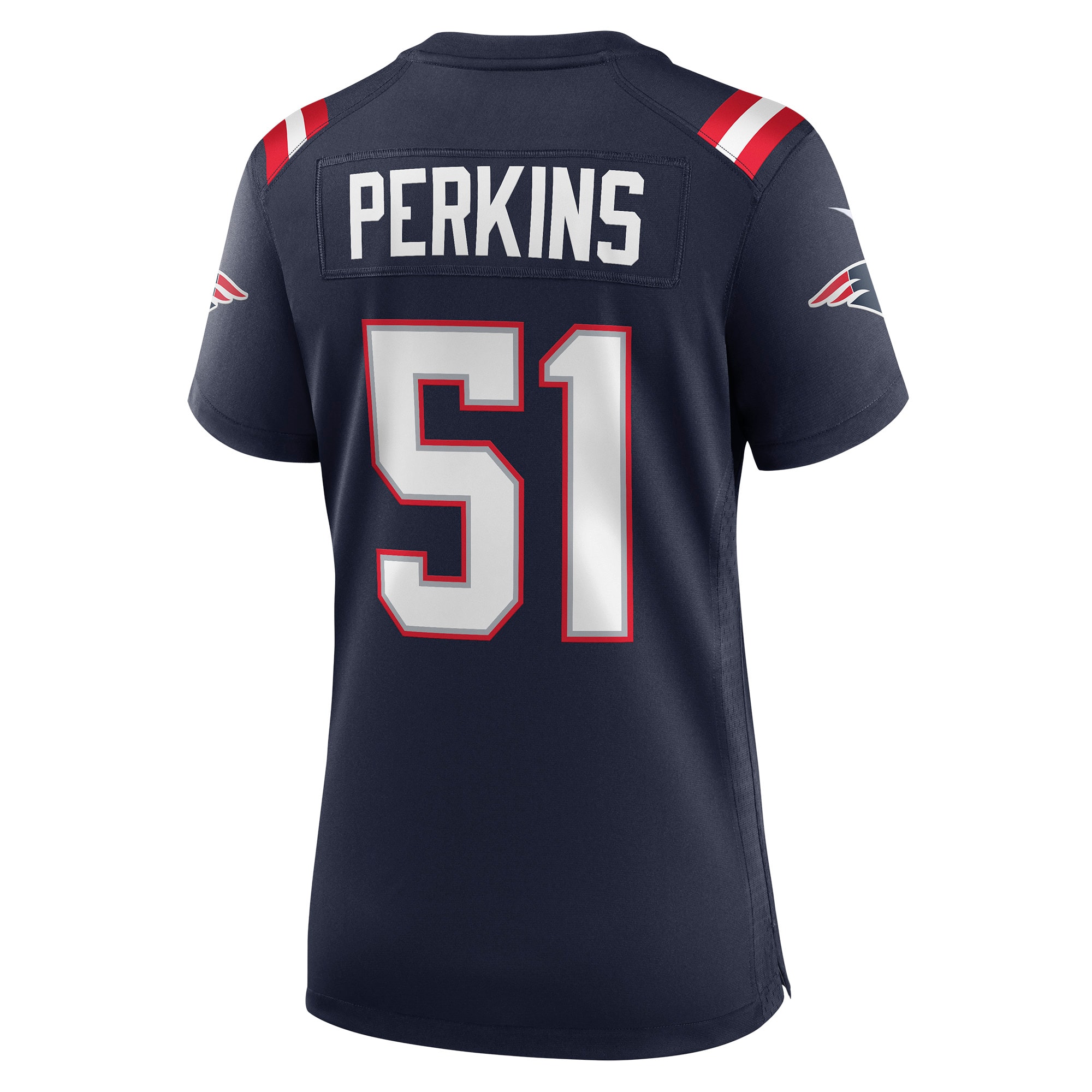 Women's New England Patriots Ronnie Perkins Navy Game Jersey JS7013 nicesnker - Image 3
