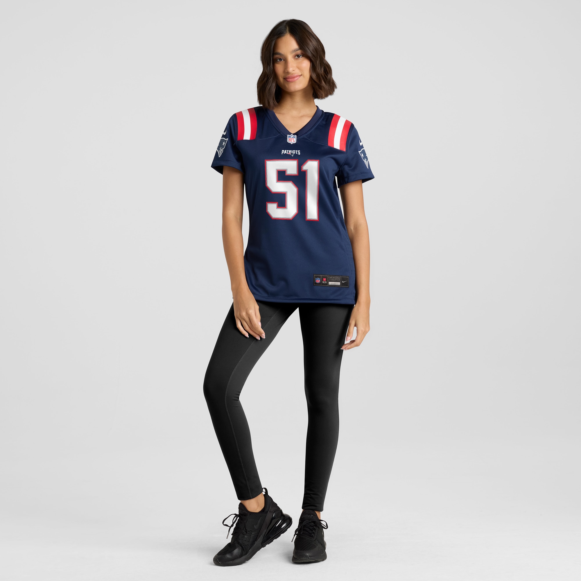 Women's New England Patriots Ronnie Perkins Navy Game Jersey JS7013 nicesnker - Image 4