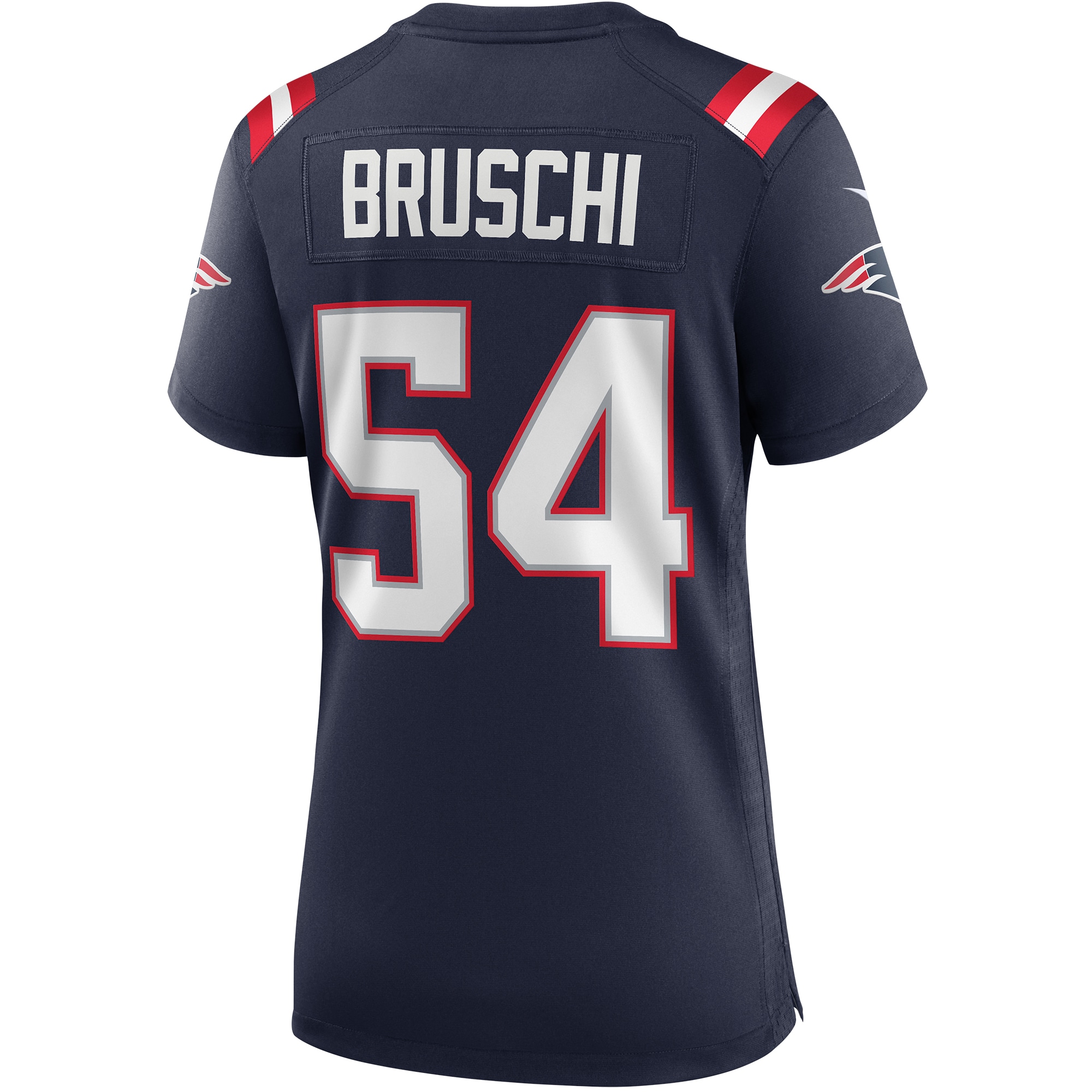 Women's New England Patriots Tedy Bruschi Navy Game Retired Player Jersey JS7589 nicesnker - Image 3