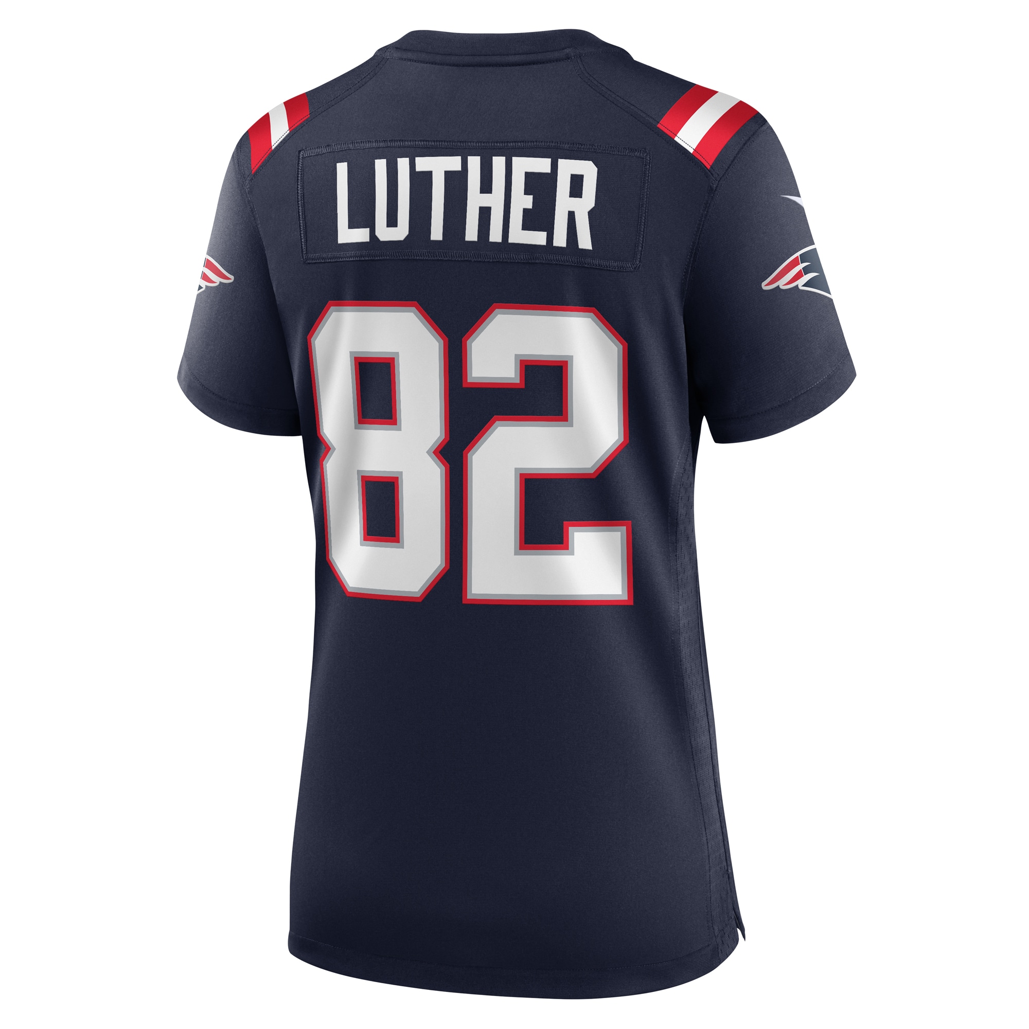 Women's New England Patriots T.J. Luther Navy Team Game Jersey JS7555 nicesnker - Image 3