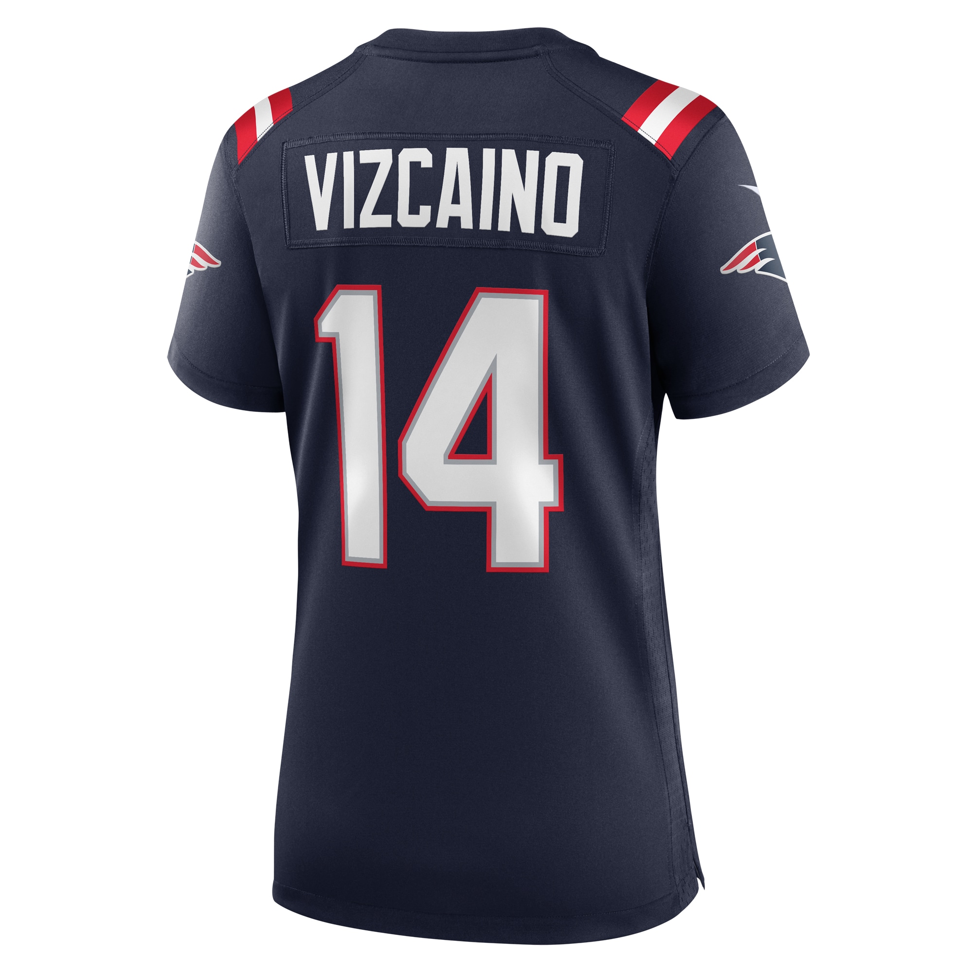 Women's New England Patriots Tristan Vizcaino Navy Home Game Player Jersey JS7923 nicesnker - Image 3