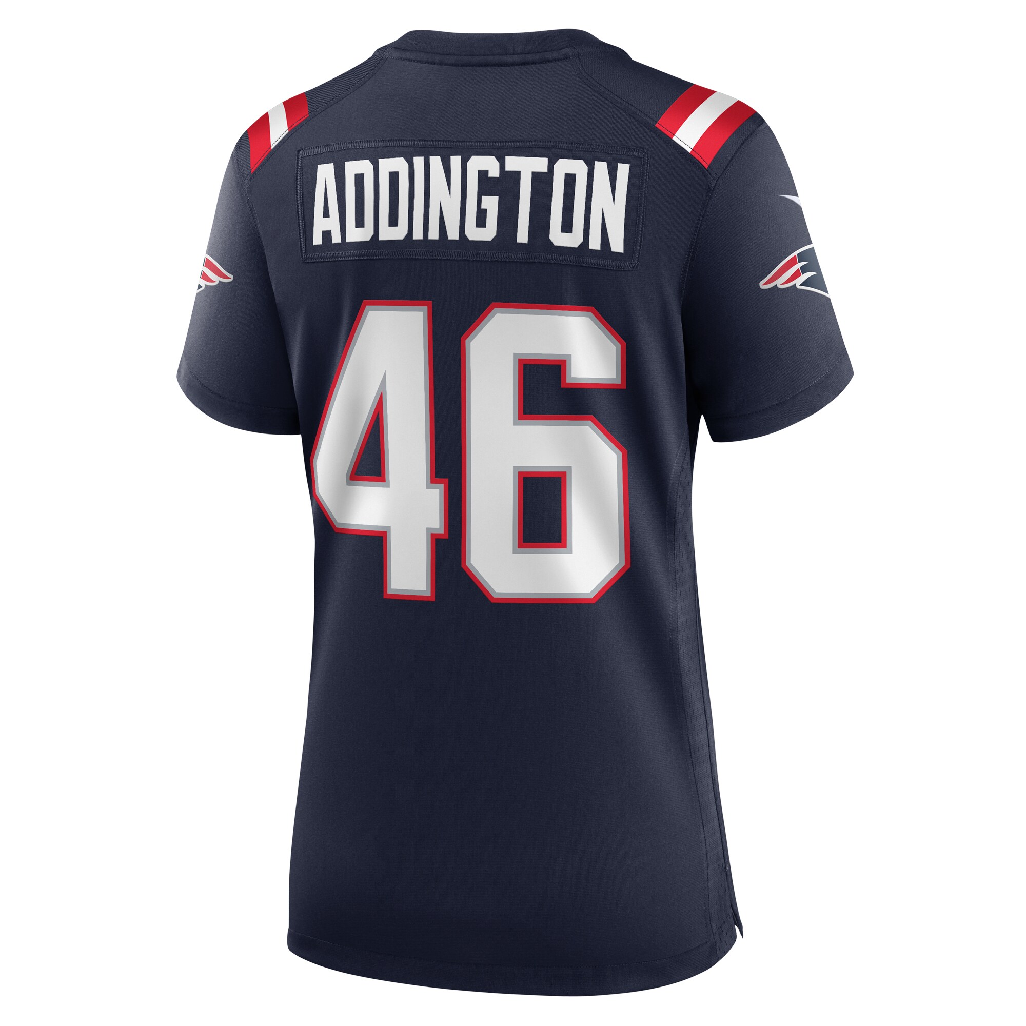 Women's New England Patriots Tucker Addington Navy Home Game Player Jersey JS8539 nicesnker - Image 3