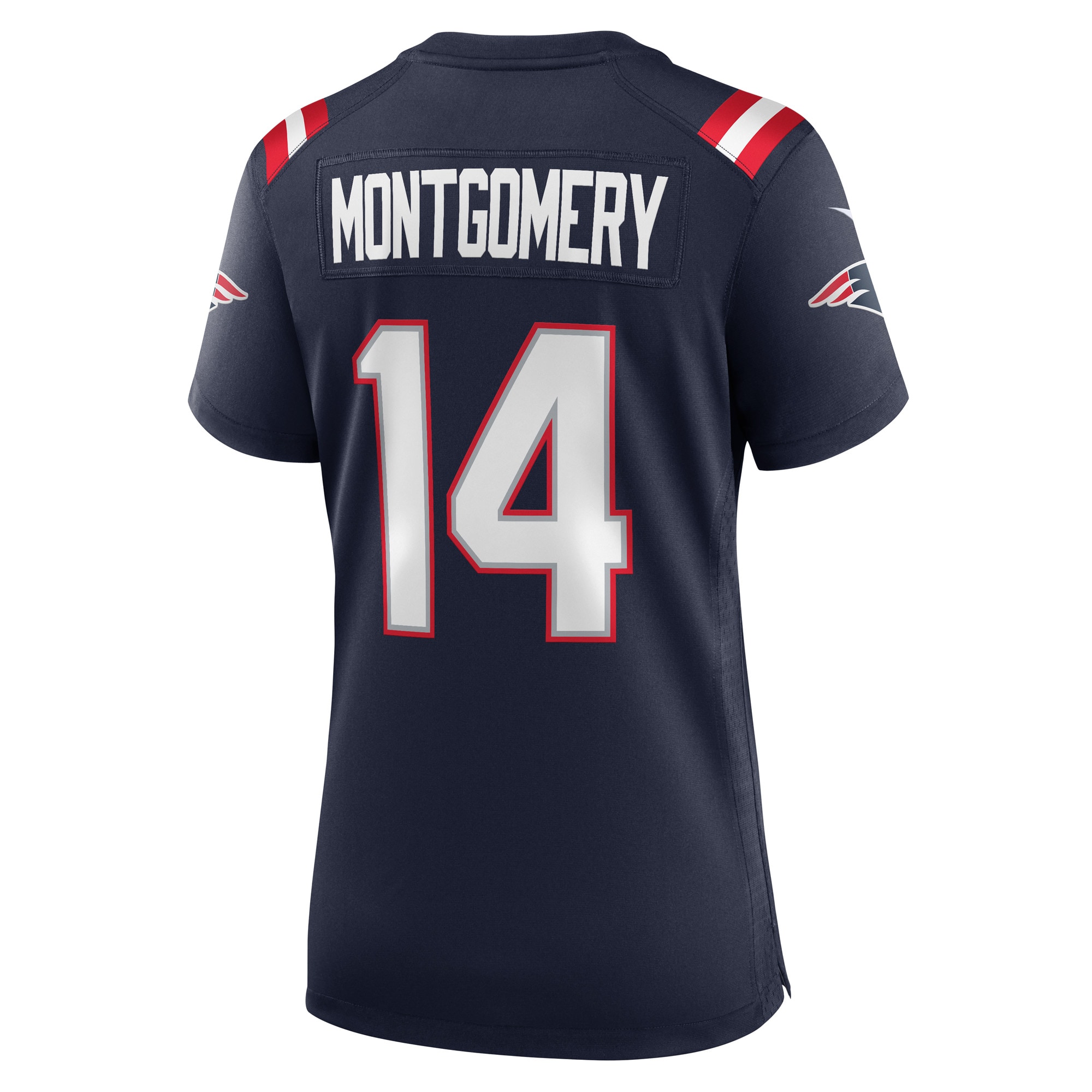 Women's New England Patriots Ty Montgomery Navy Player Game Jersey JS7563 nicesnker - Image 3