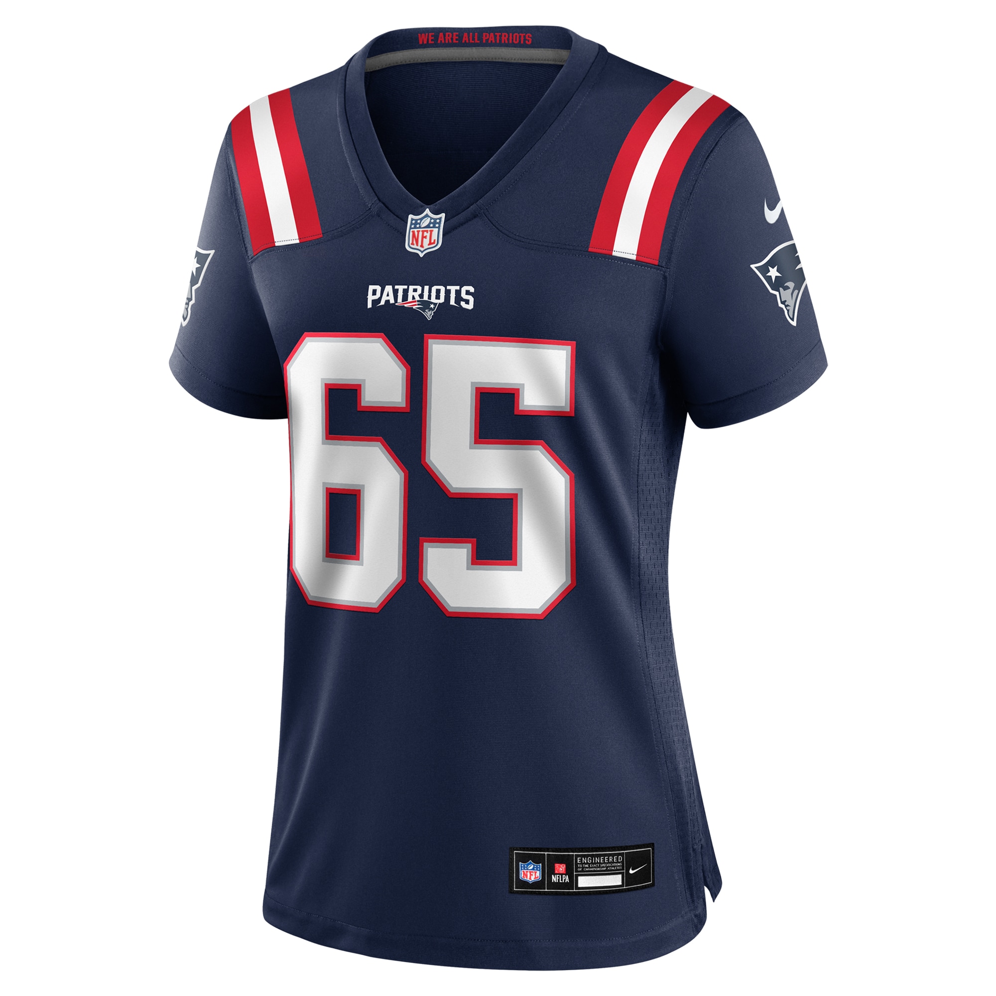 Women's New England Patriots Tyrese Robinson Navy Game Jersey JS1220 nicesnker - Image 2