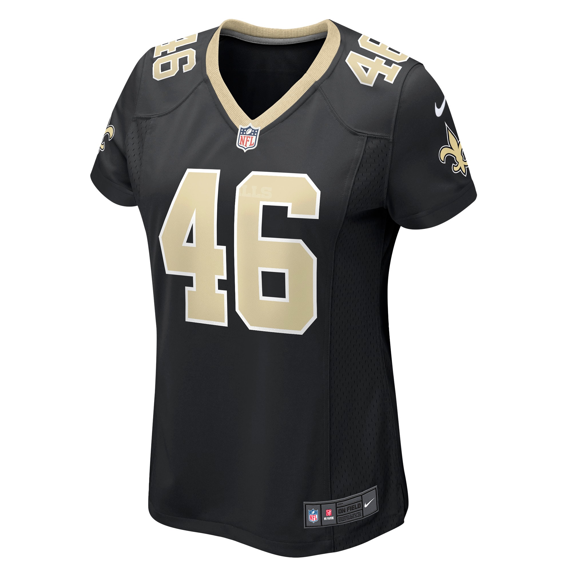Women's New Orleans Saints Adam Prentice Black Game Player Jersey JS6312 nicesnker - Image 2