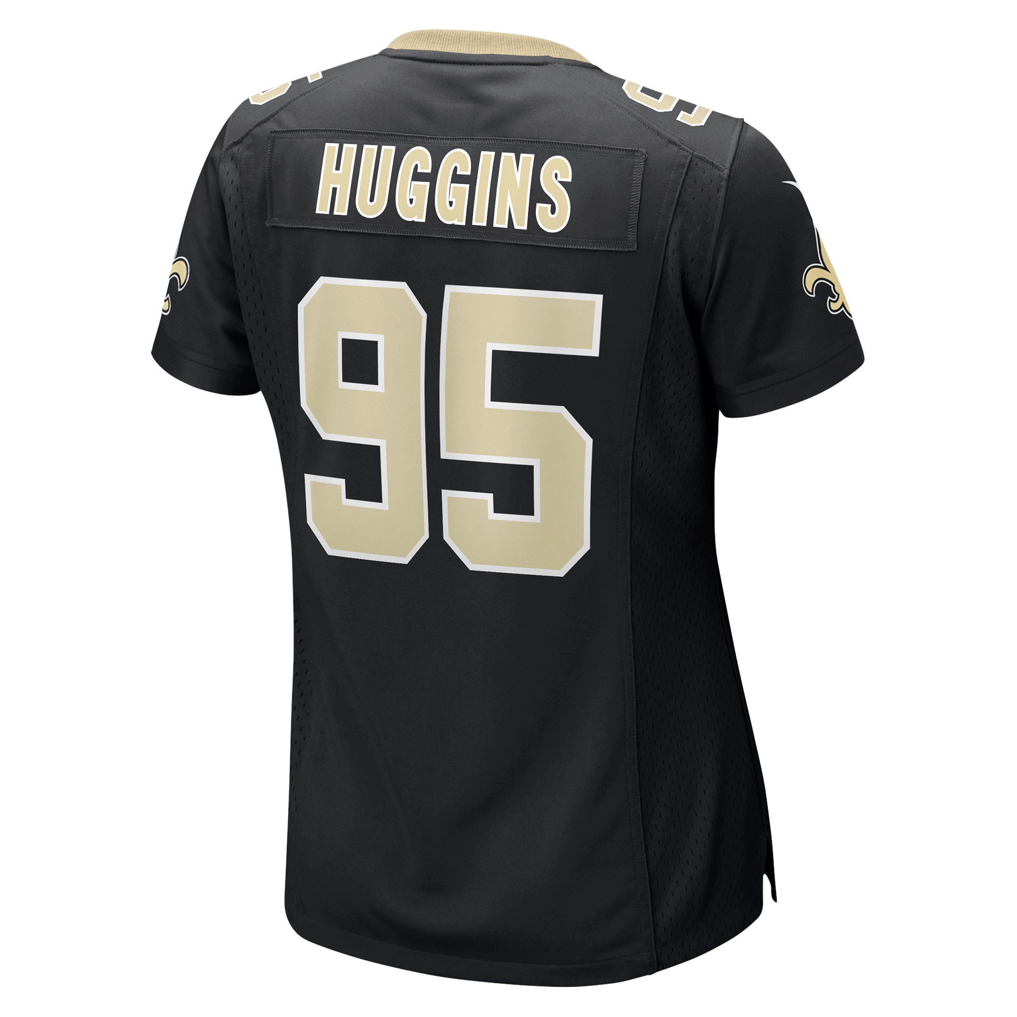 Women's New Orleans Saints Albert Huggins Black Player Game Jersey JS3285 nicesnker - Image 3
