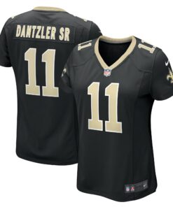 Women's New Orleans Saints Cameron Dantzler Sr Black Game Jersey JS7566 nicesnker