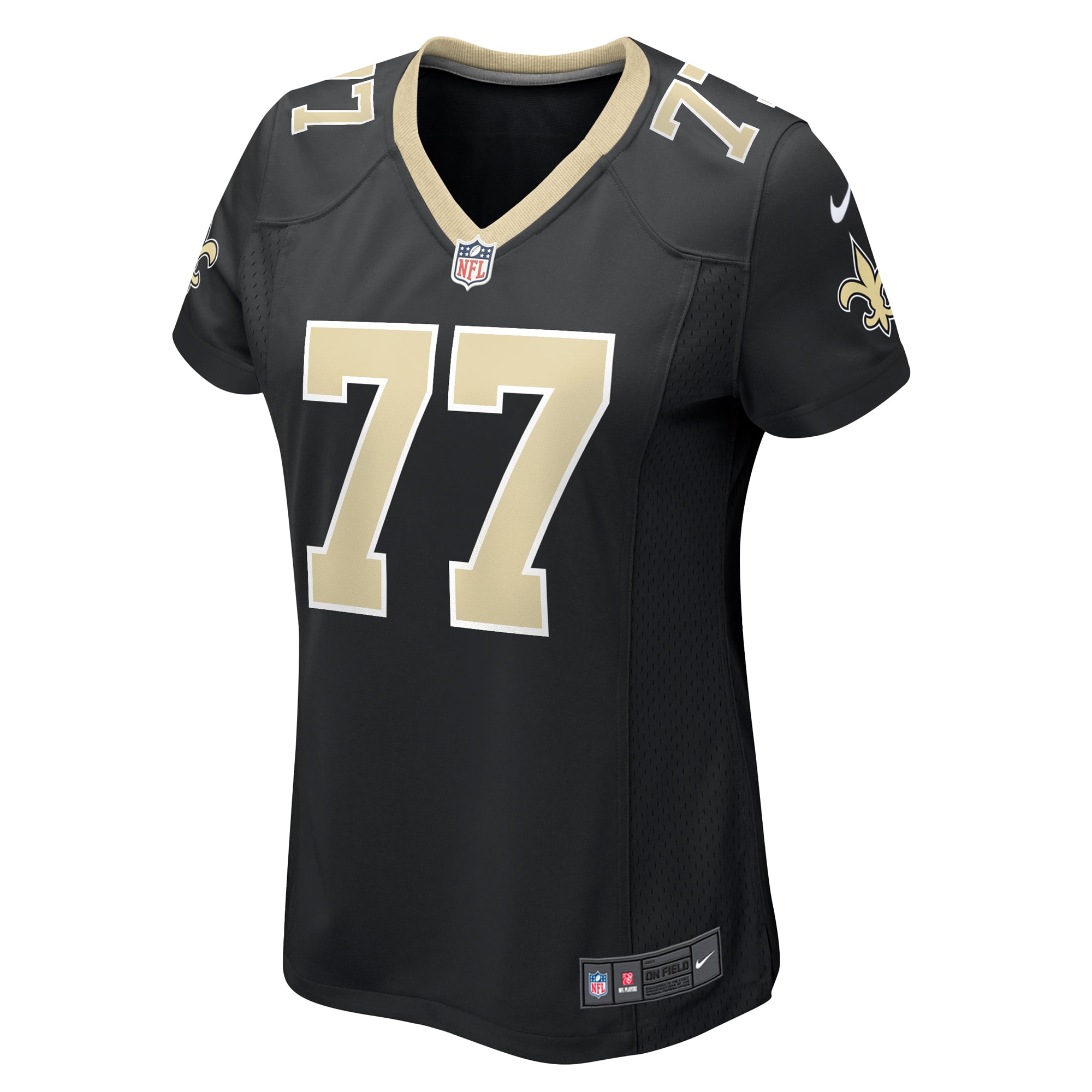 Women's New Orleans Saints Cameron Erving Black Game Jersey JS7312 nicesnker - Image 2