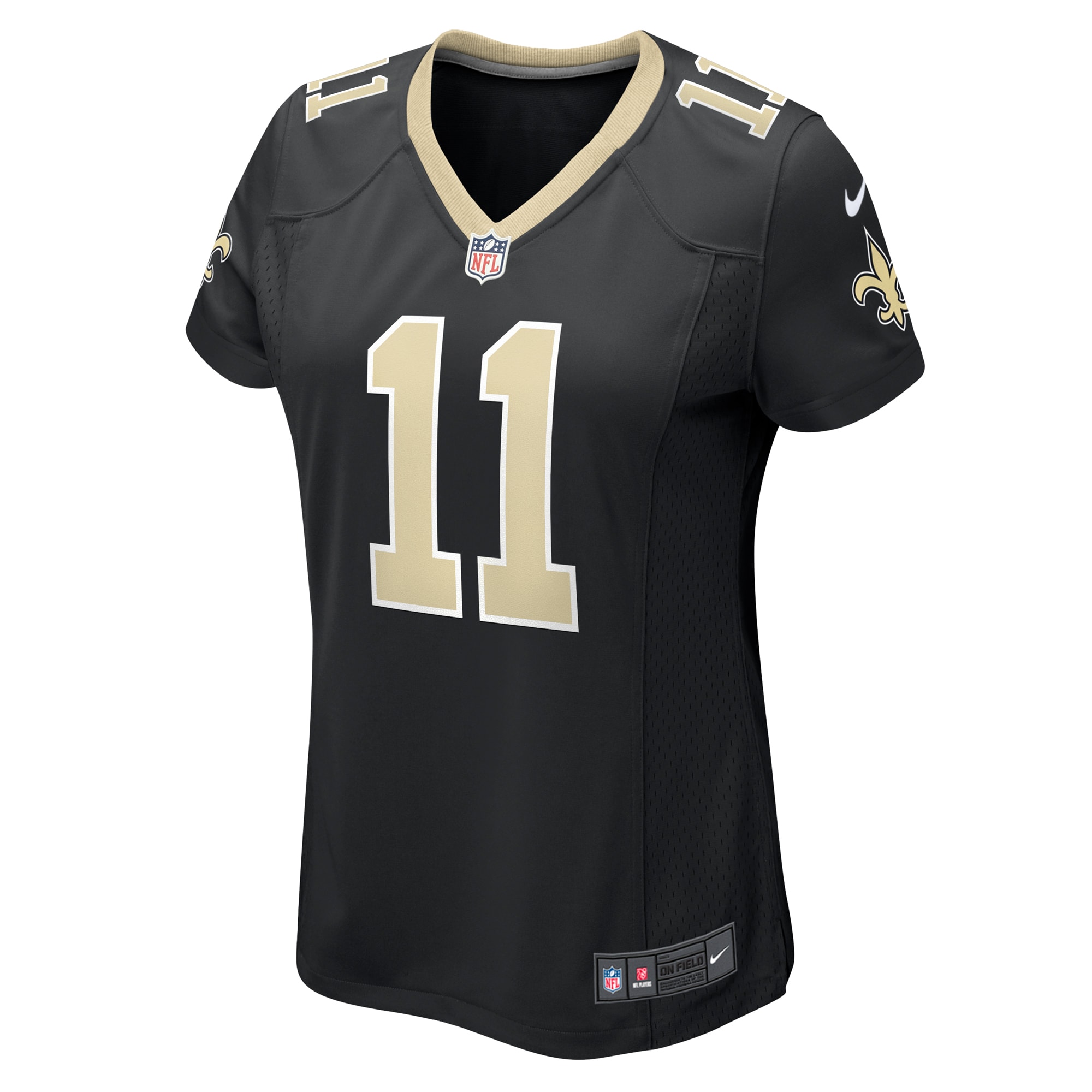 Women's New Orleans Saints Cedrick Wilson Jr. Black Game Jersey JS3279 nicesnker - Image 2