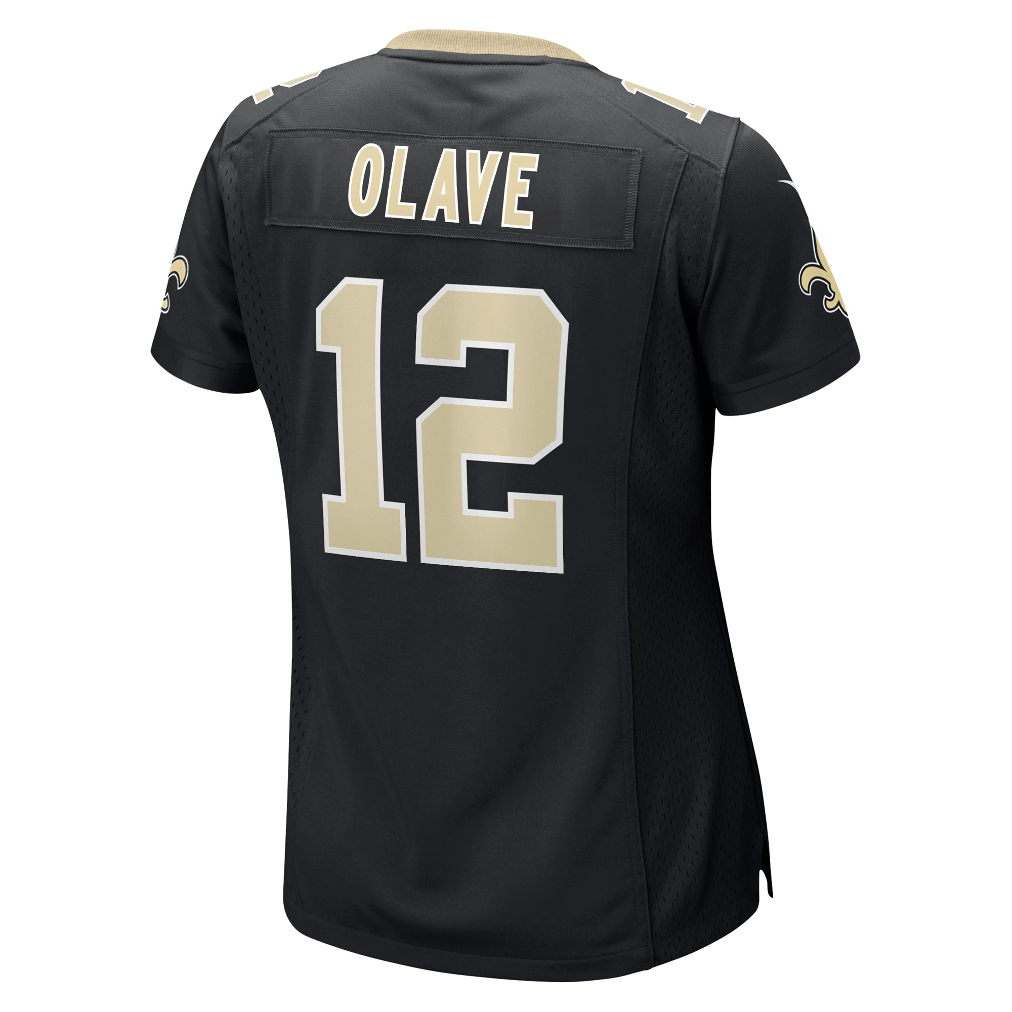 Women's New Orleans Saints Chris Olave Black Game Player Jersey JS3500 nicesnker - Image 3