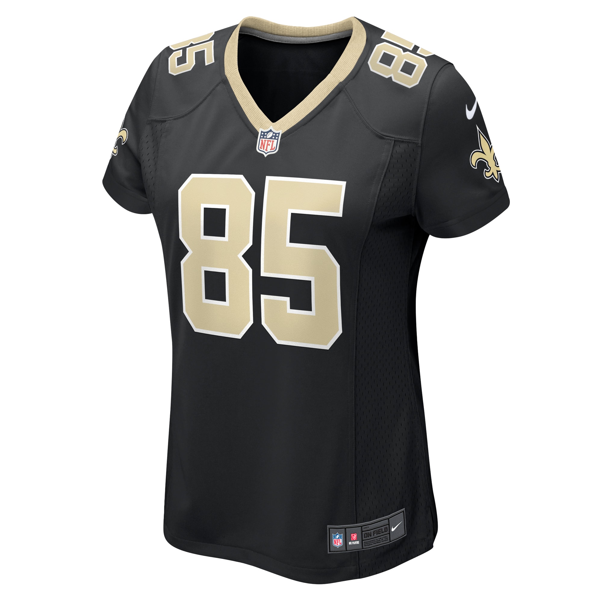Women's New Orleans Saints Dallin Holker Black Game Jersey JS2594 nicesnker - Image 2